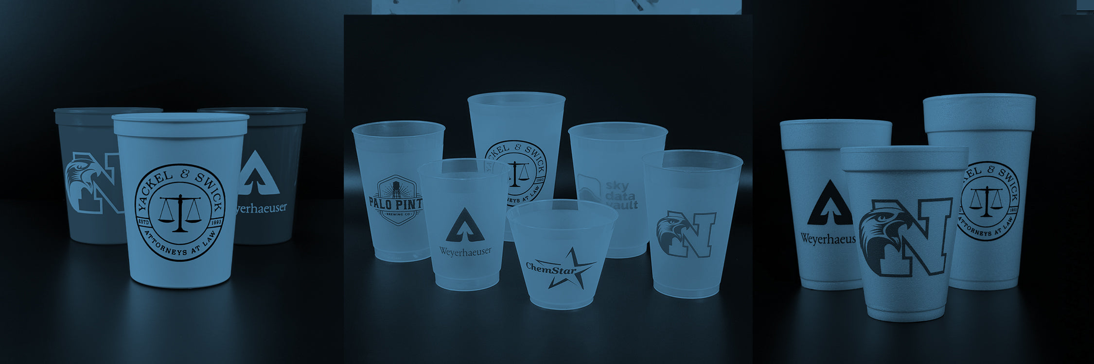 Create Custom Cups, Napkins, & Can Coolers