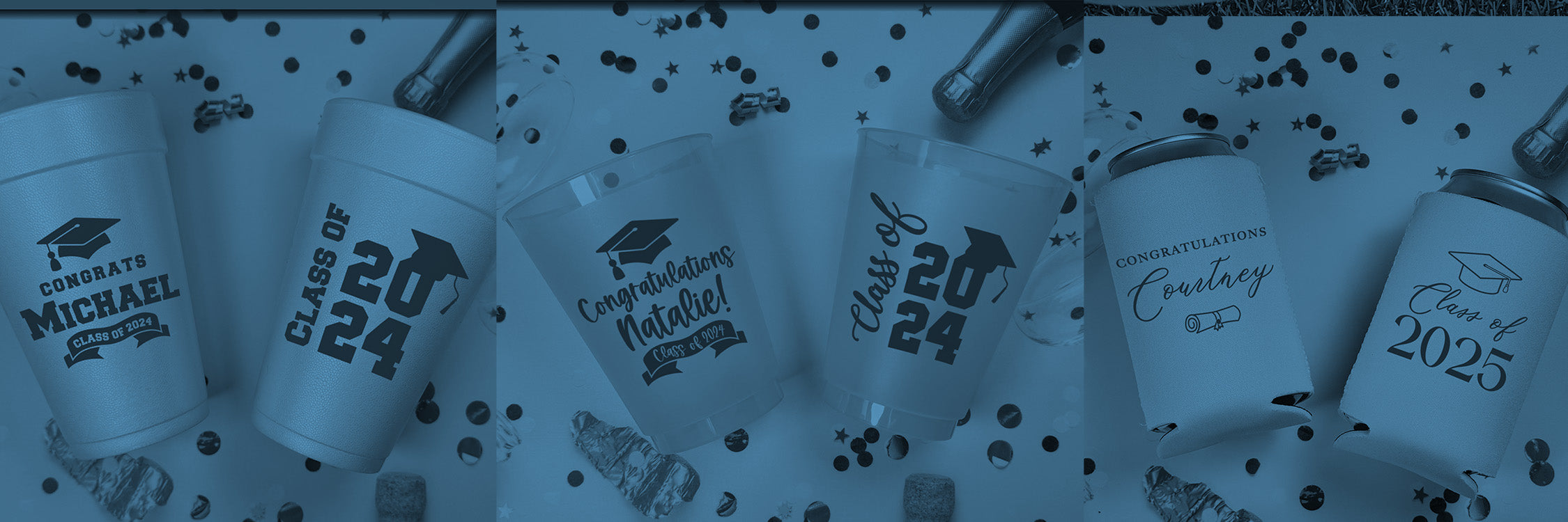 Personalized Graduation Cups & Favors