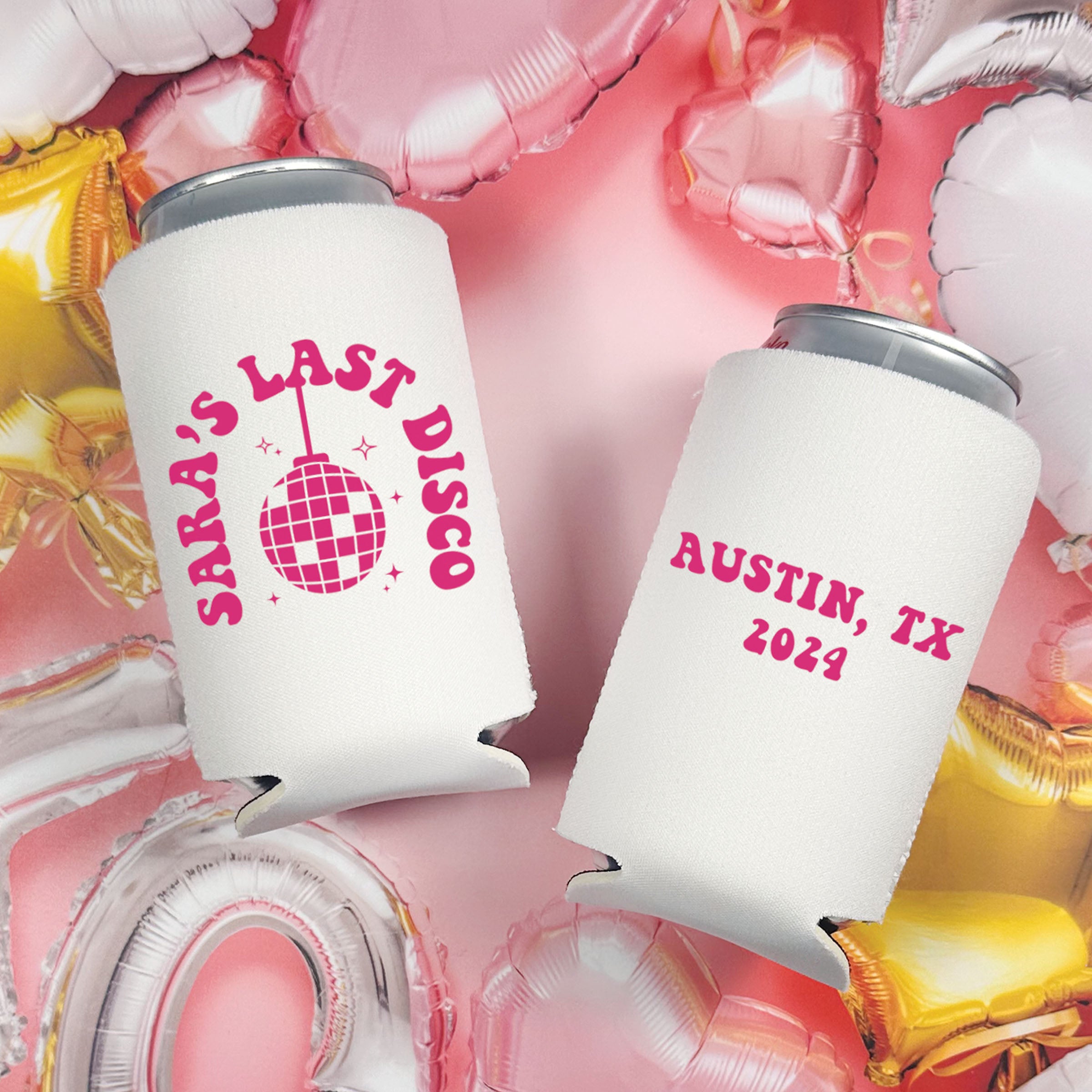 Bachelorette Last Disco - Can Coolers