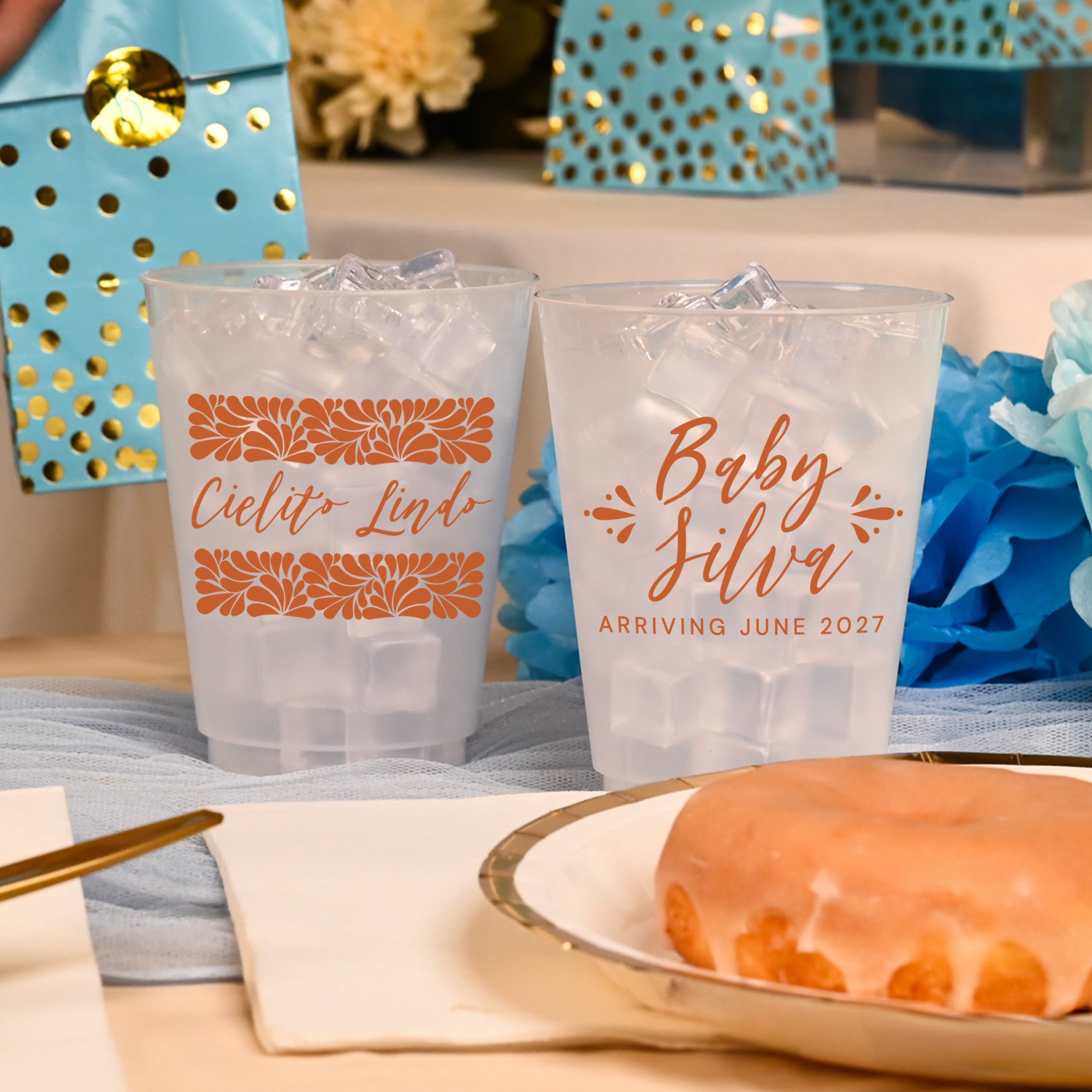 Baby Shower Cielito Lindo - Frosted Cups