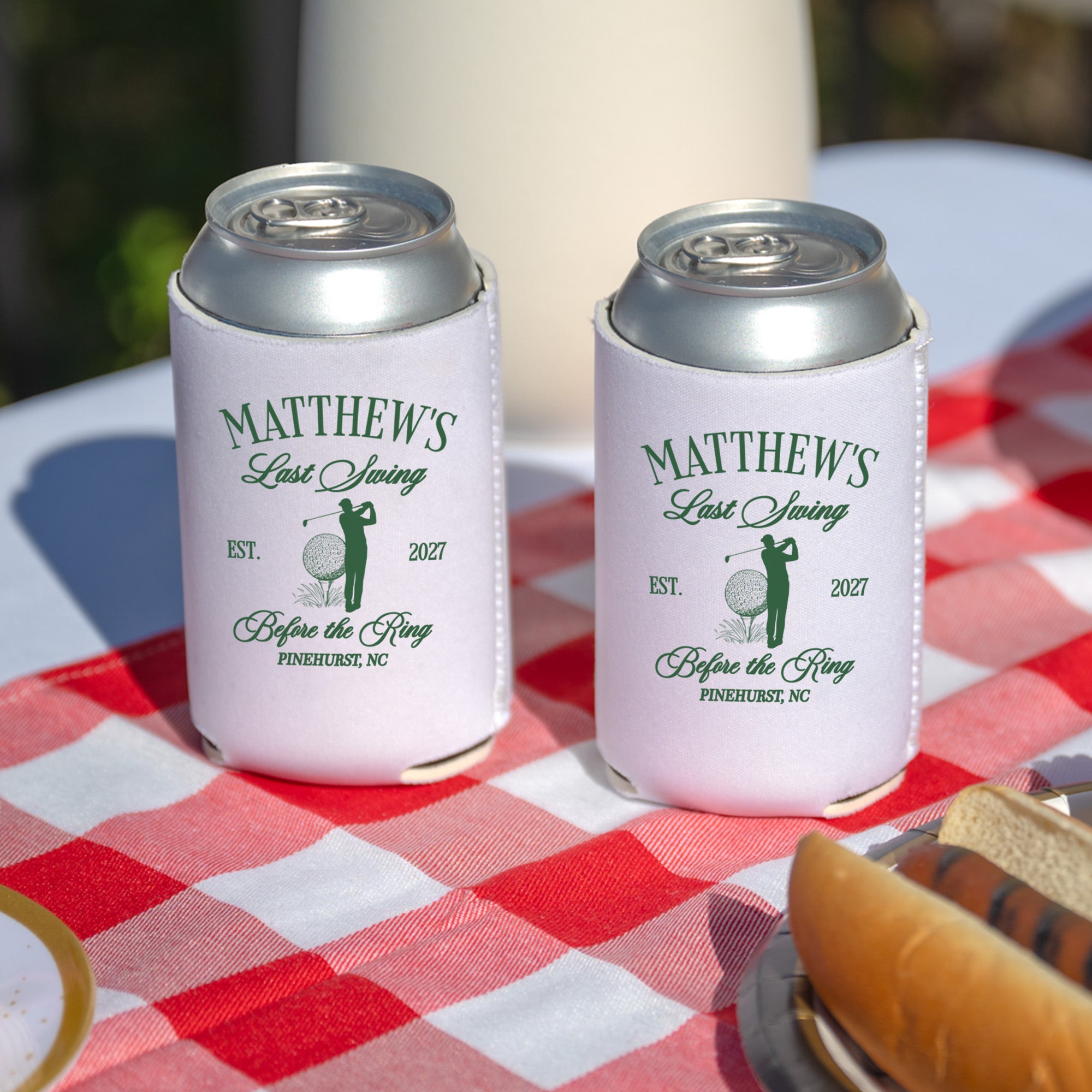 Bachelor Party Golf - Can Coolers