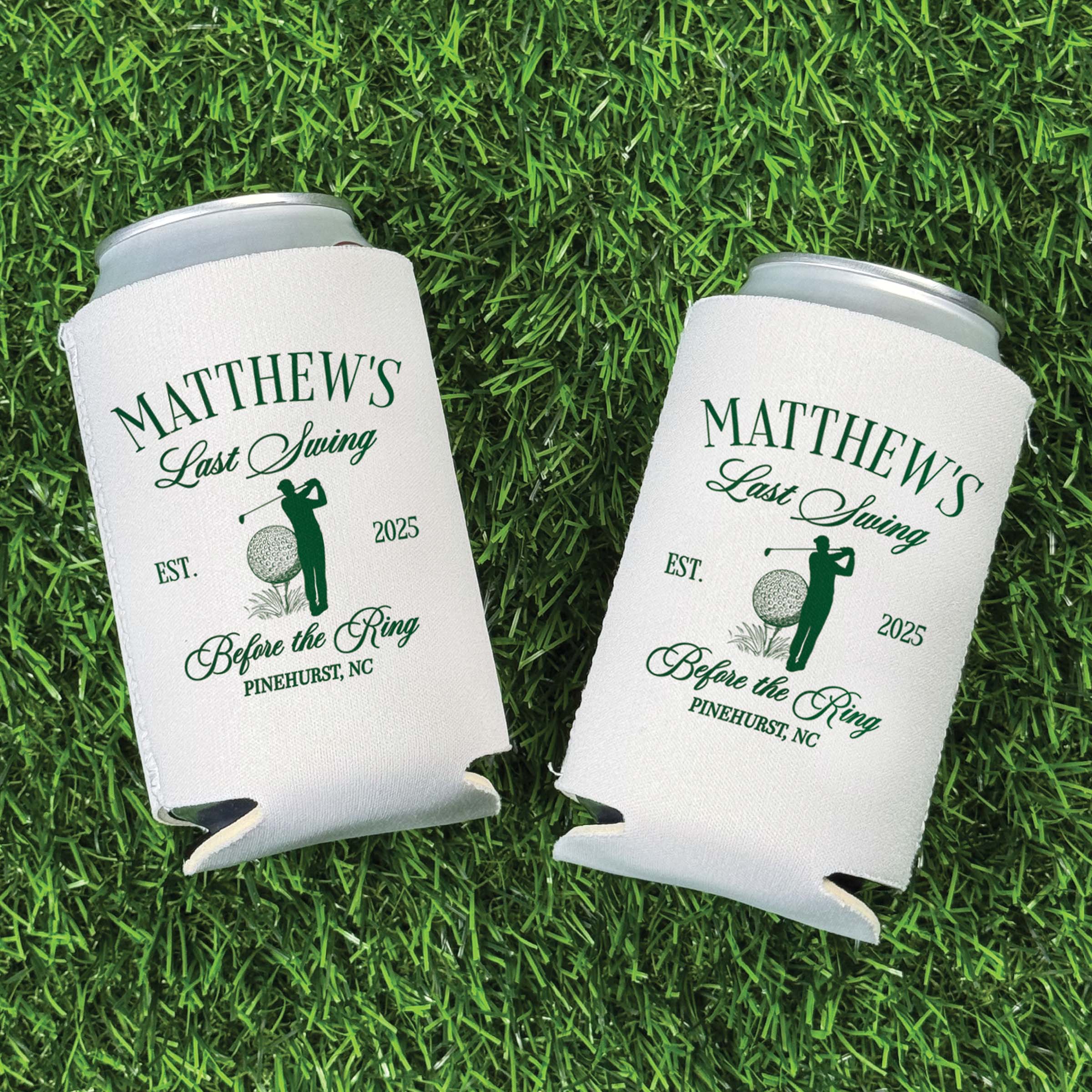 Bachelor Party Golf - Can Coolers