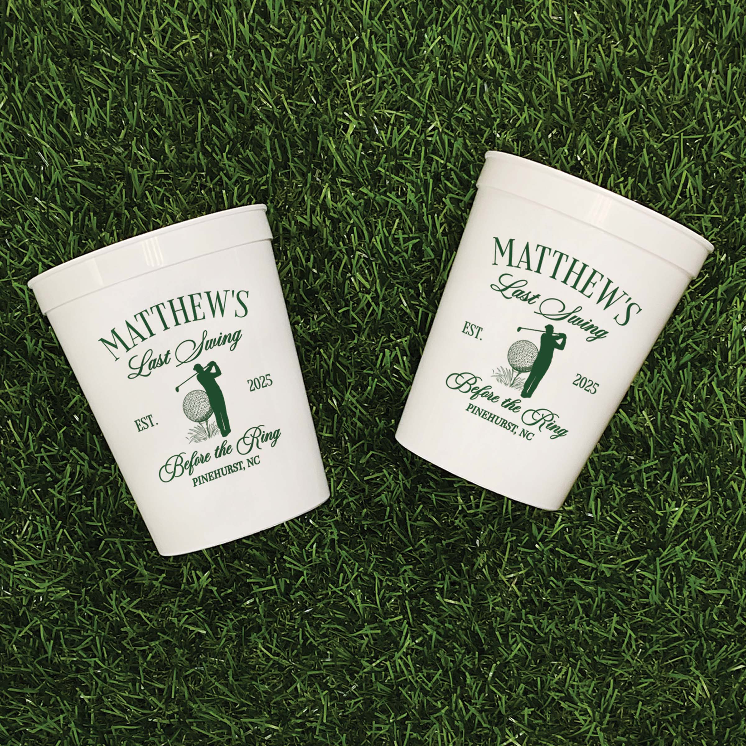 Bachelor Party Golf - Stadium Cups