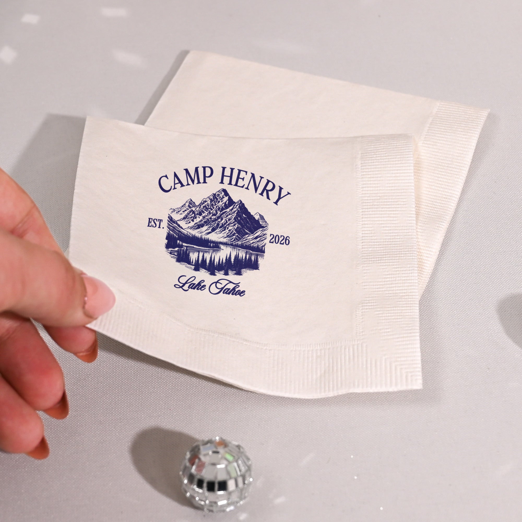 Bachelor Party Camp - Napkins