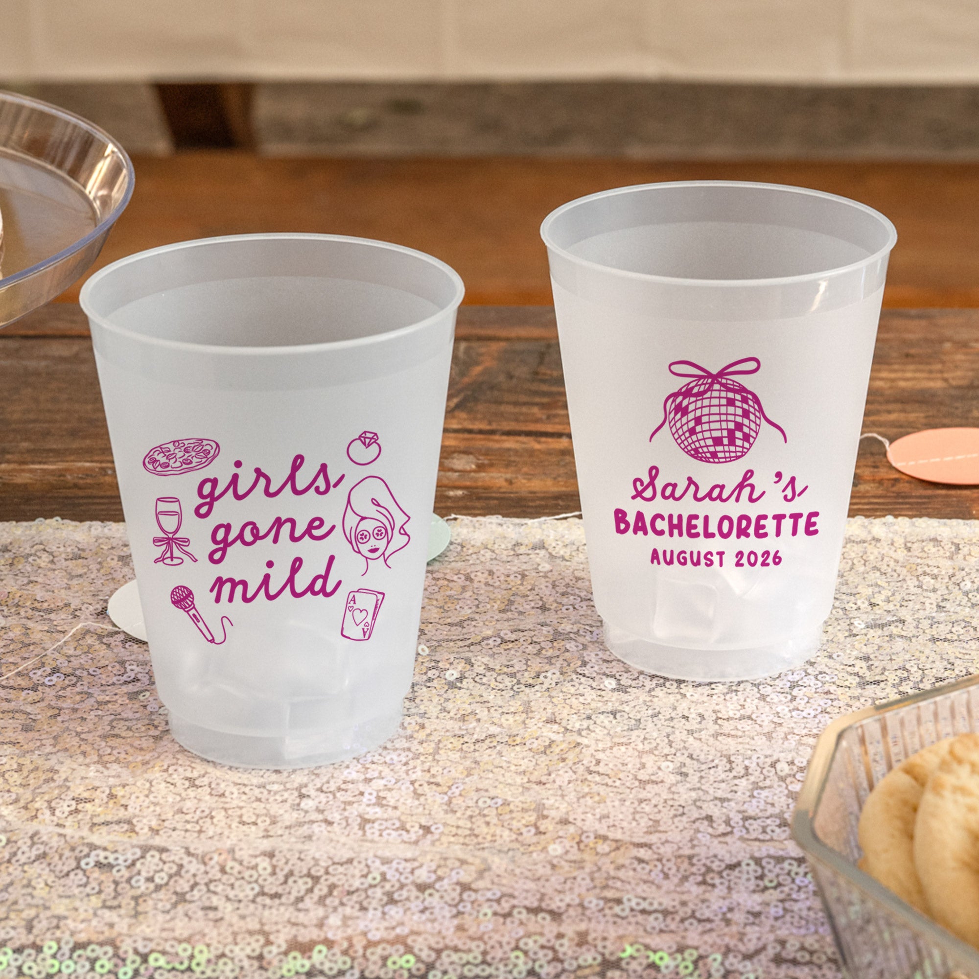 Bachelorette Girls Gone Mild - Frosted Cups