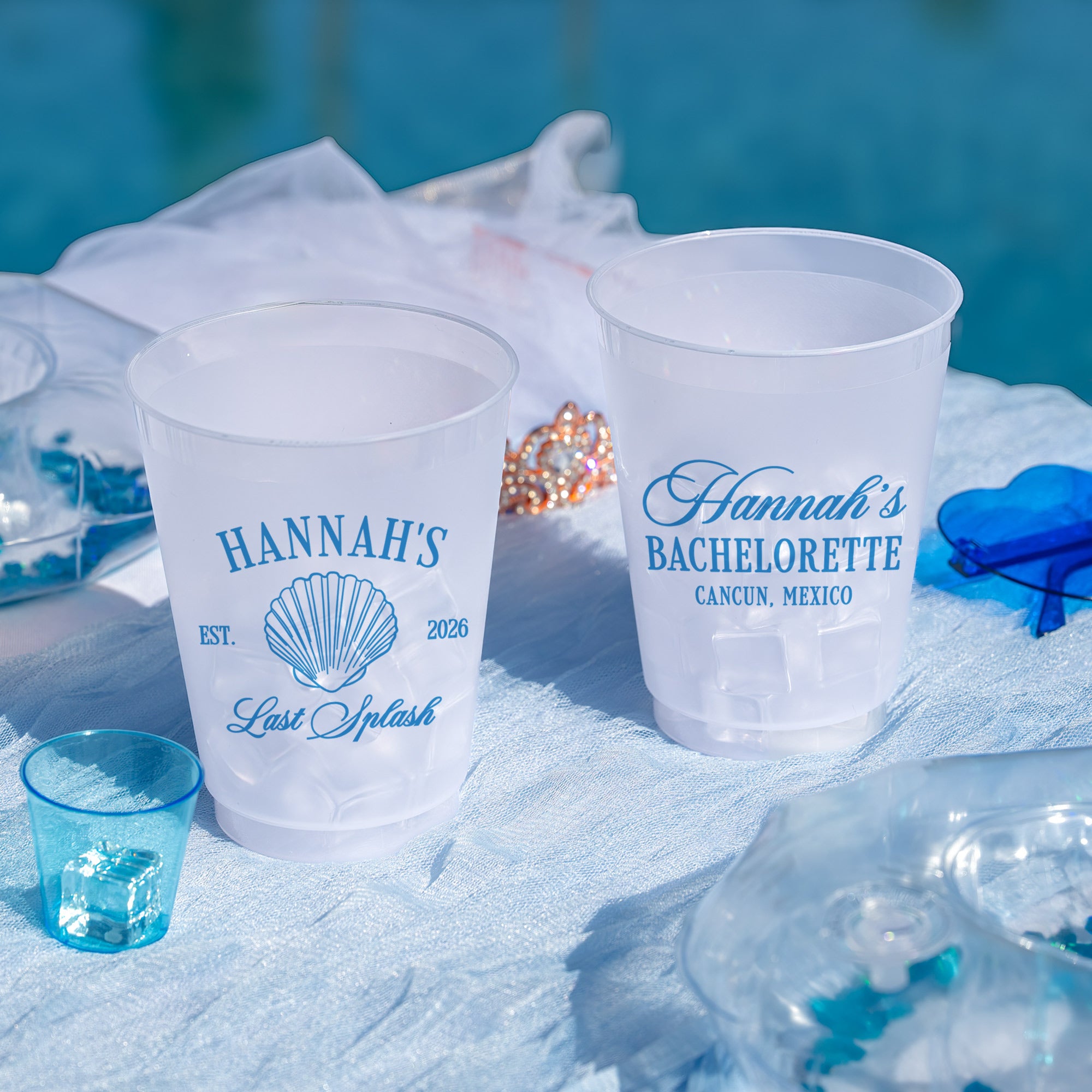 Bachelorette Last Splash - Frosted Cups