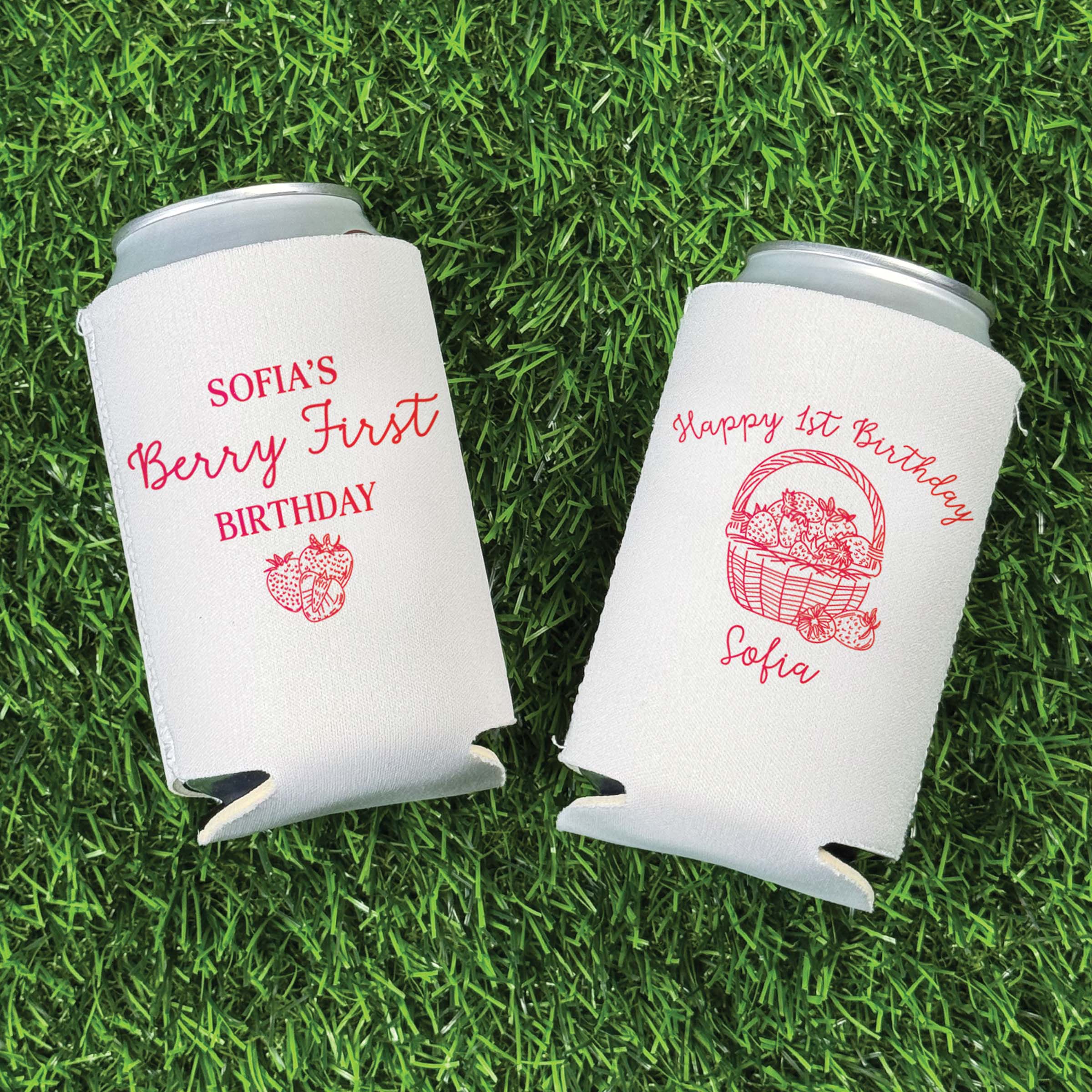 Birthday Berry First - Can Coolers