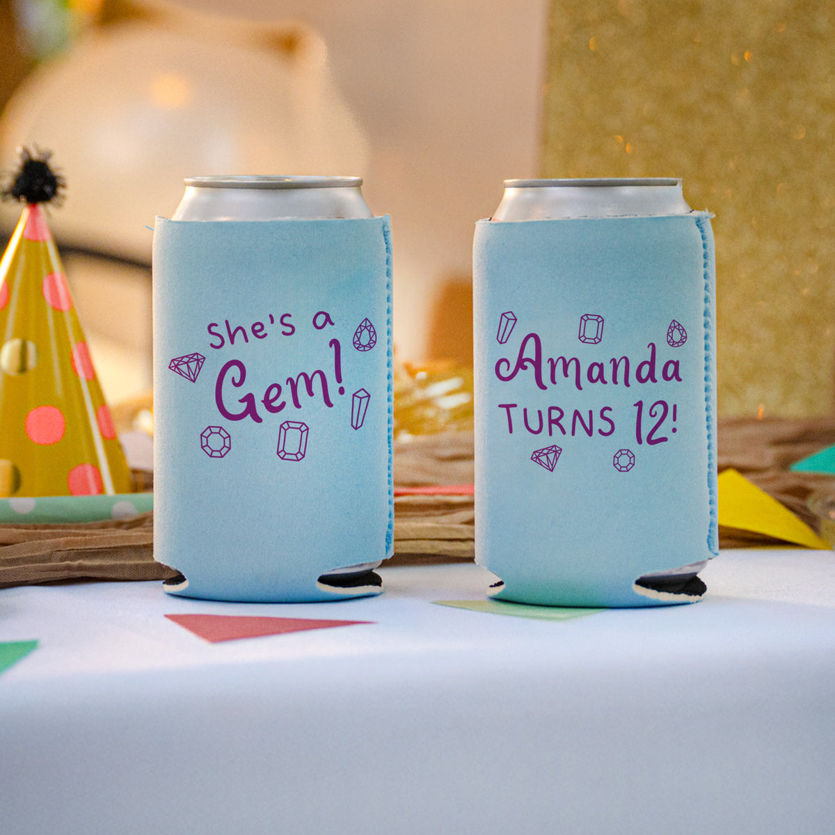 Birthday She's A Gem - Can Coolers