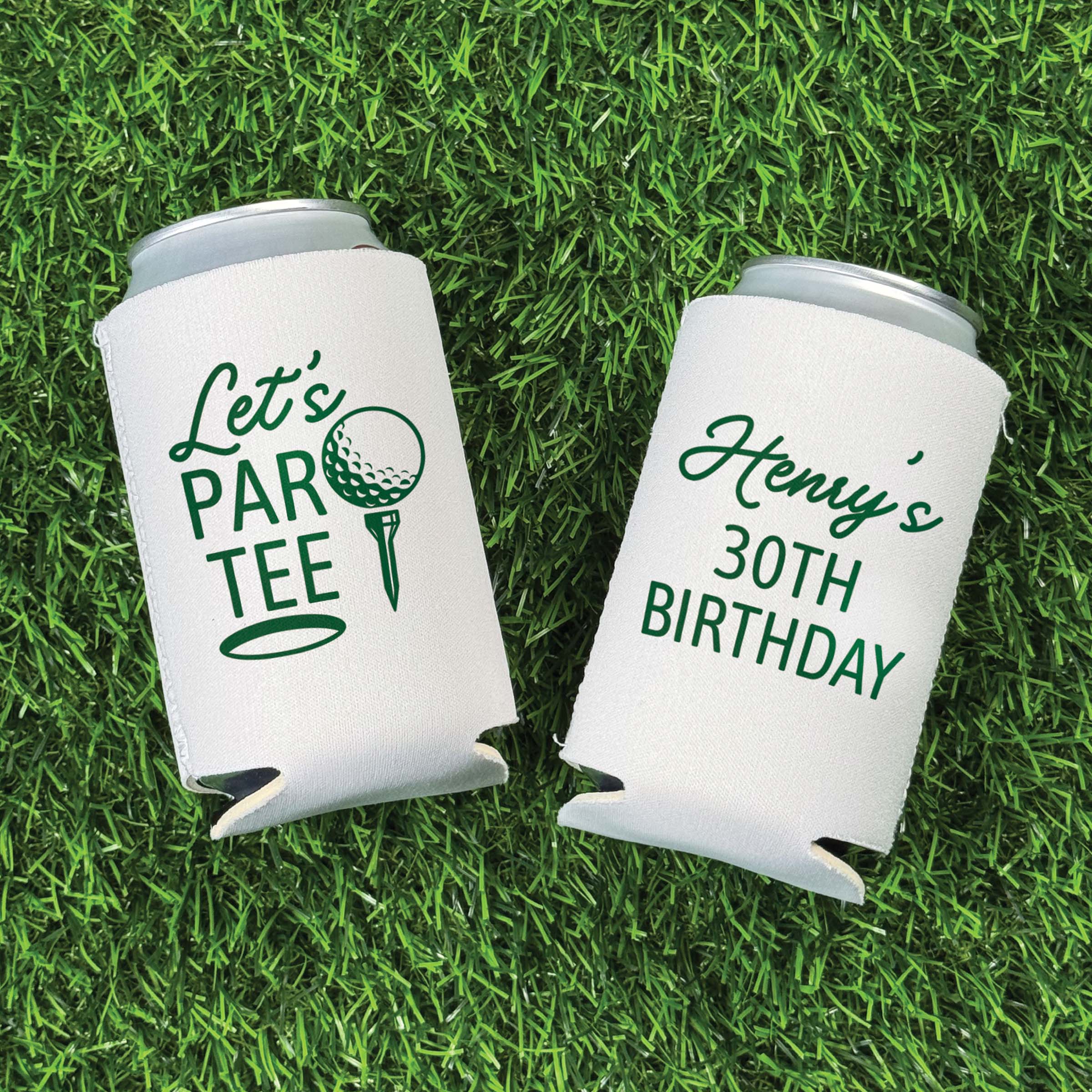 Birthday Golf ParTee - Can Coolers