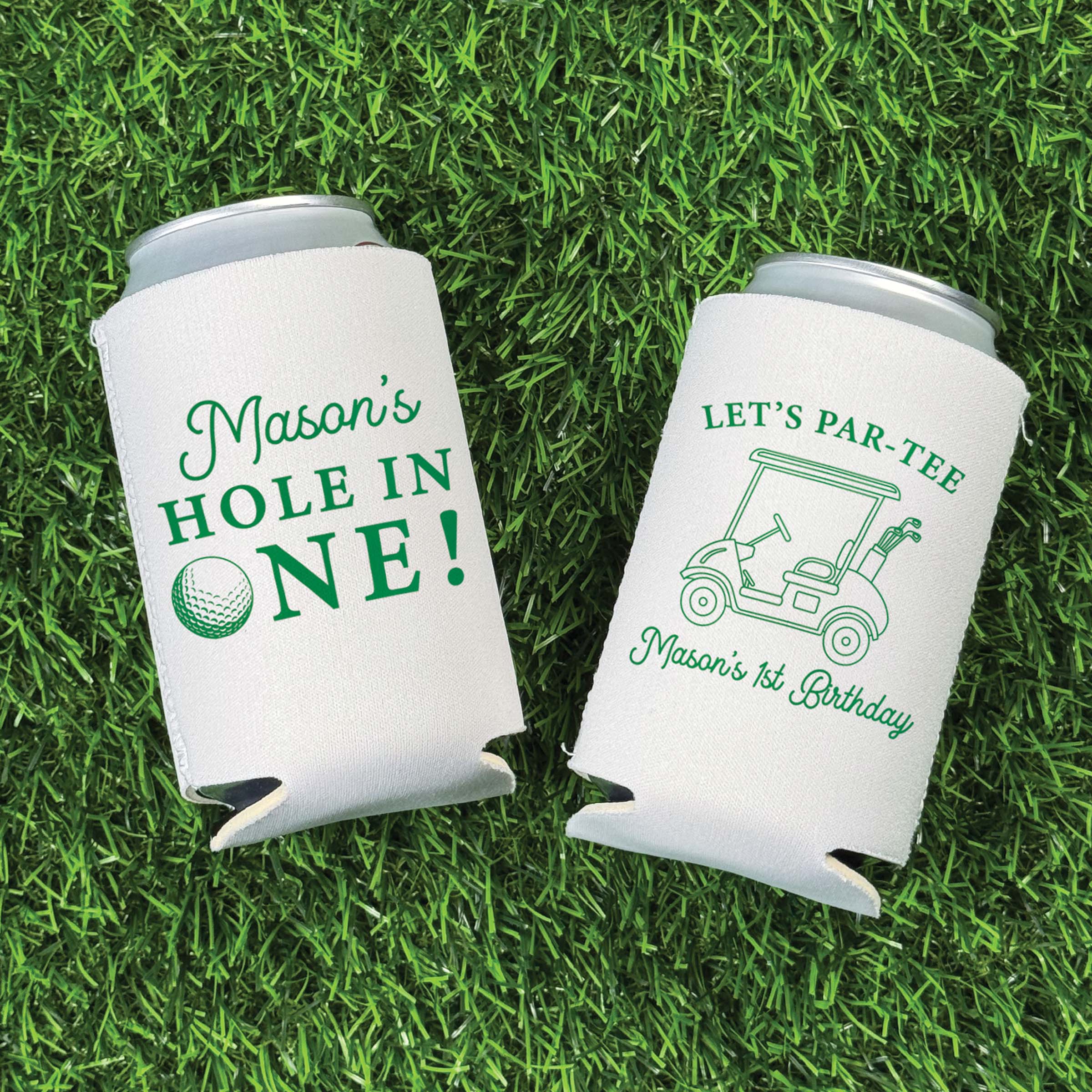 Birthday Hole In One - Can Coolers