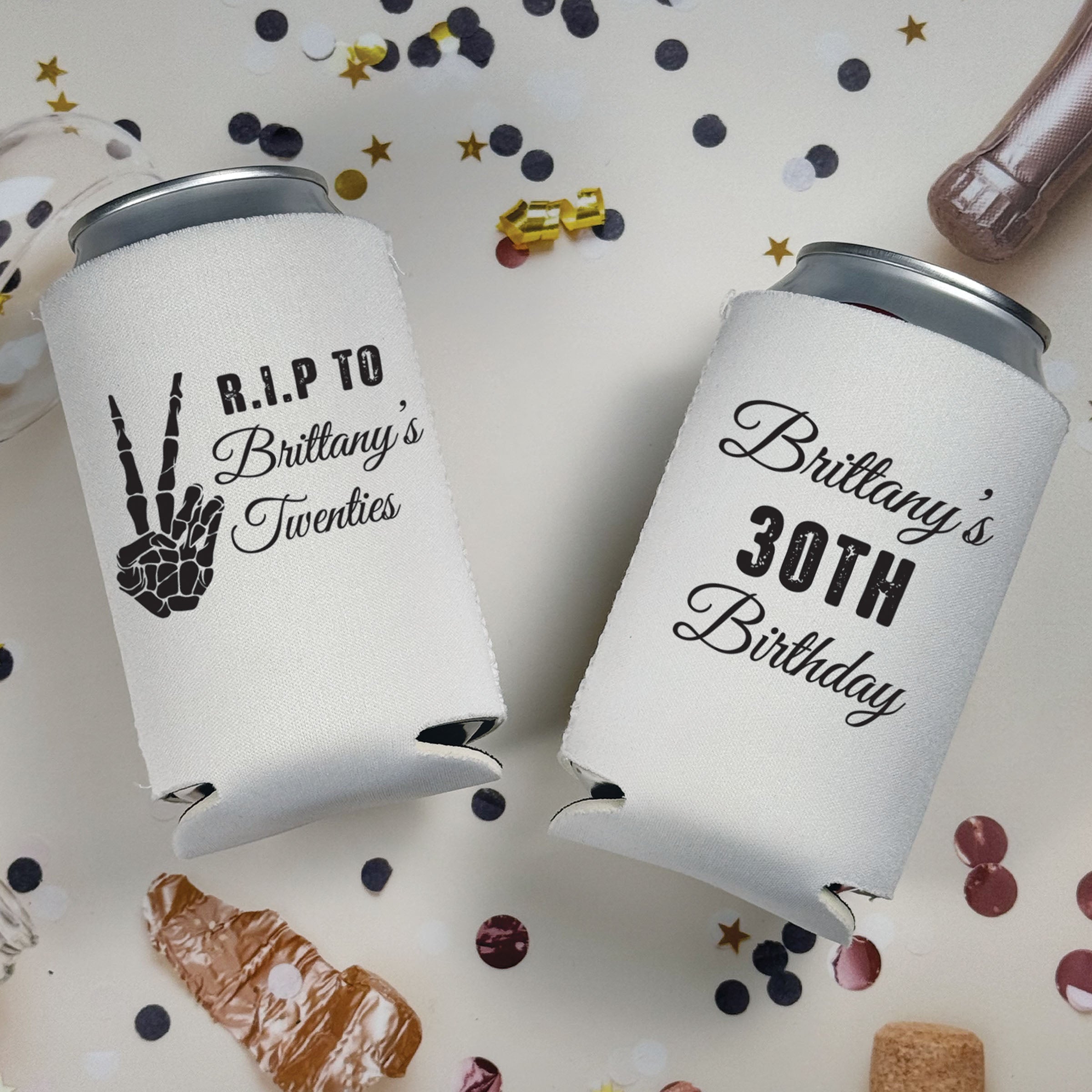 Birthday RIP 30s - Can Coolers