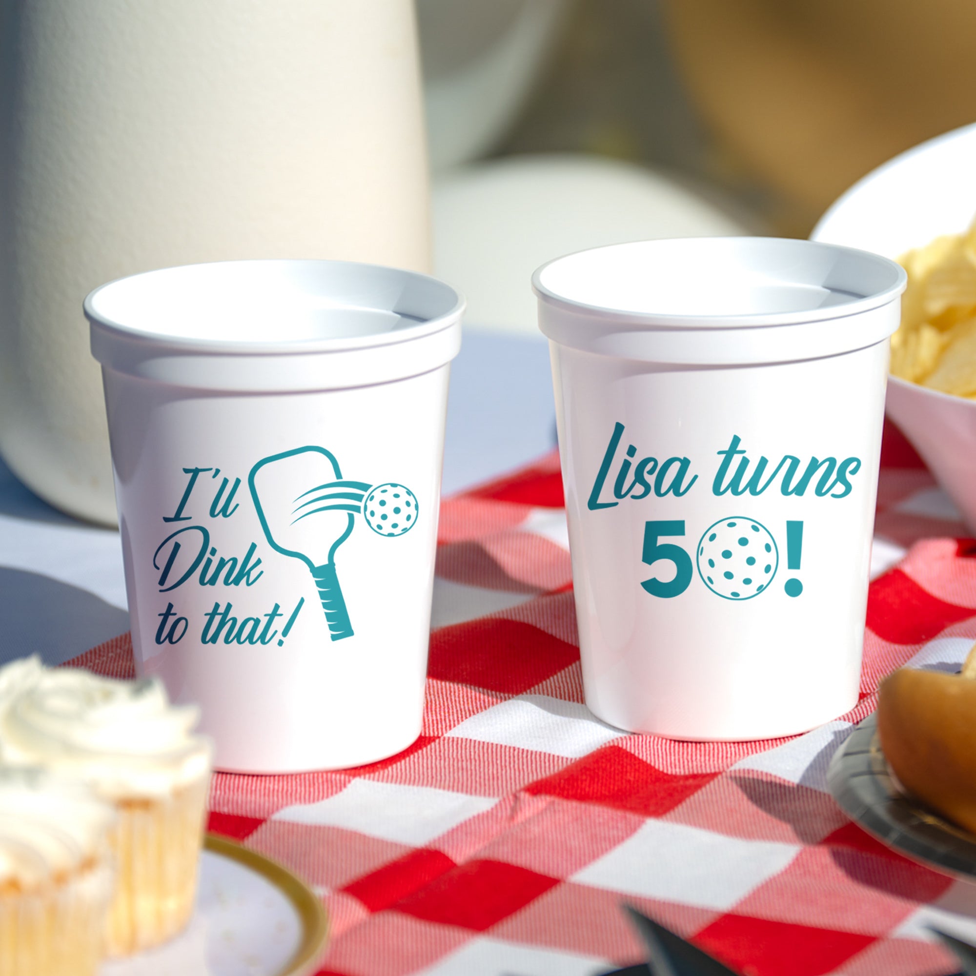 Birthday Pickleball Dink To That - Stadium Cups