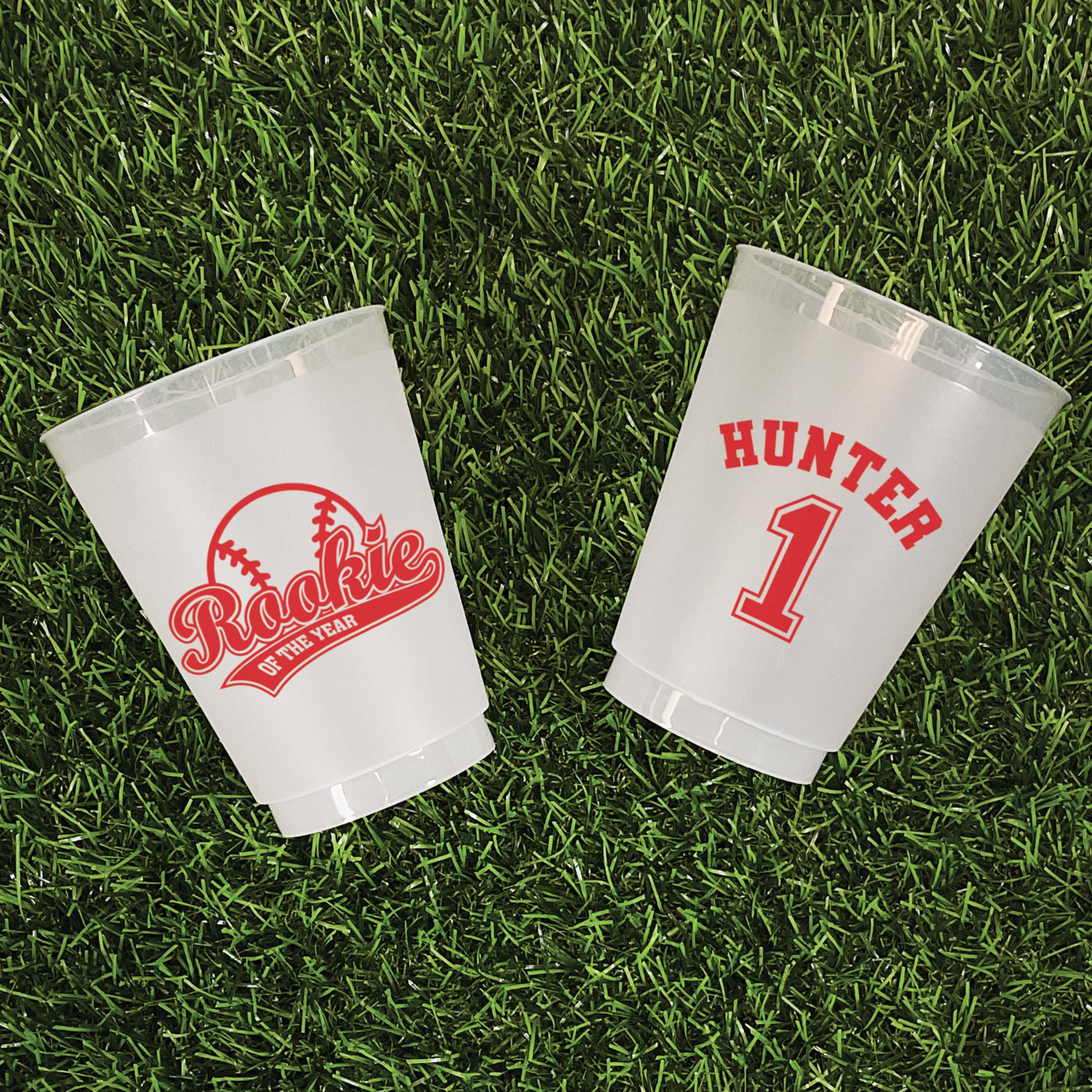 Birthday Rookie Of The Year - Frosted Cups