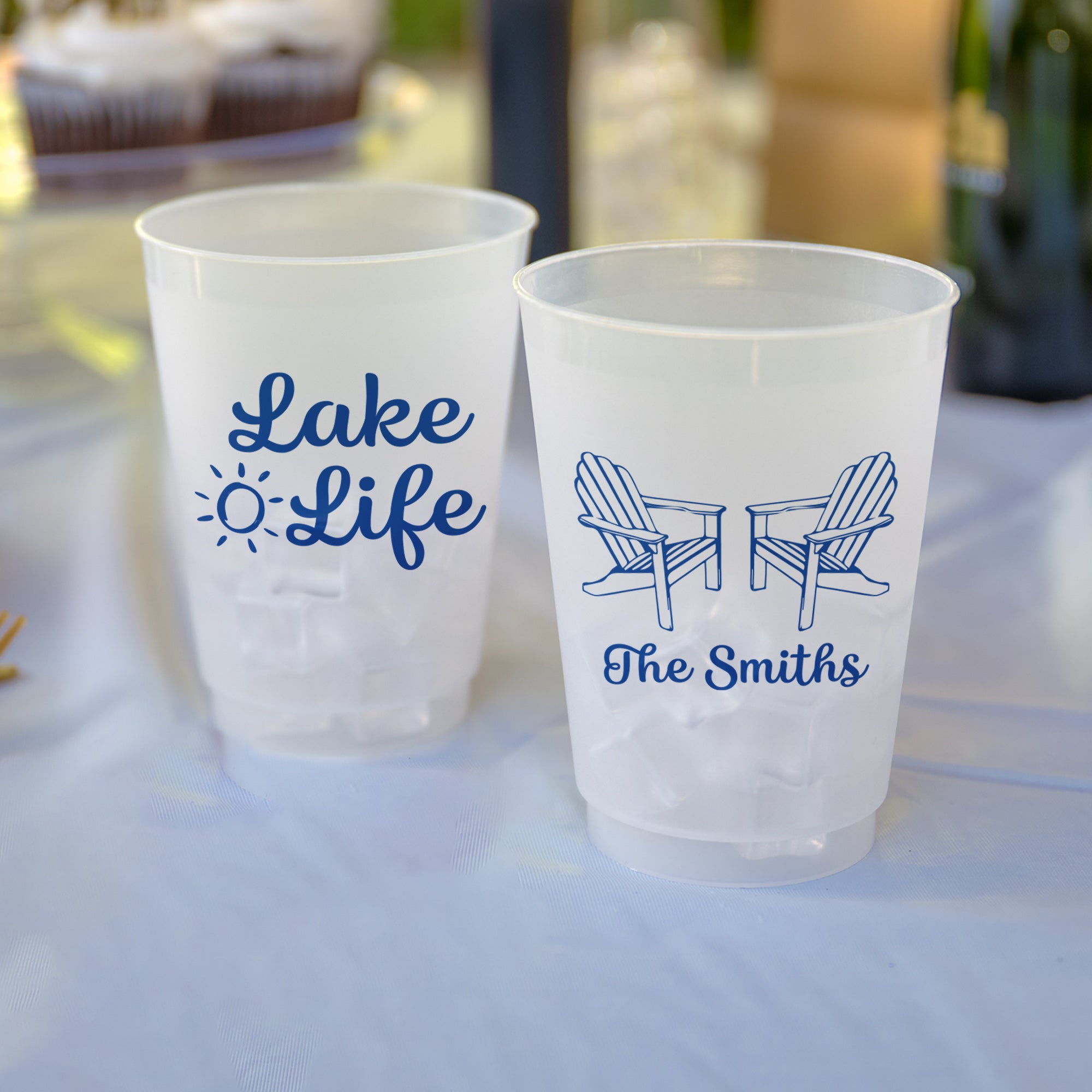 Family Lake Life - Frosted Cups