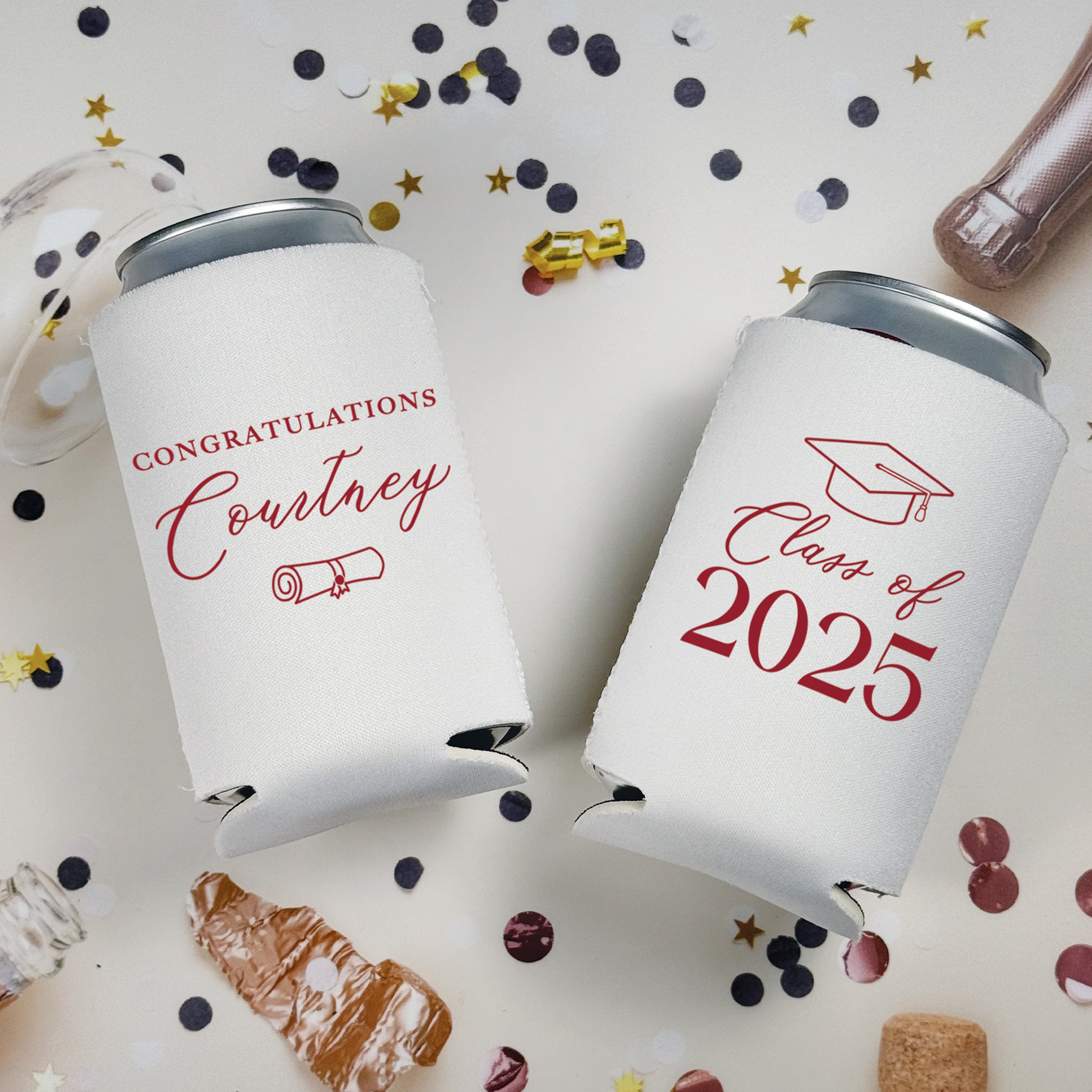 Graduation Modern - Can Coolers