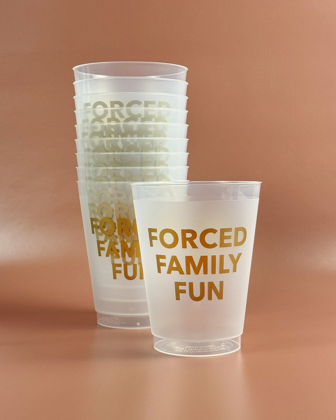 Holiday 16oz Frost Set of 10 - Forced Family Fun