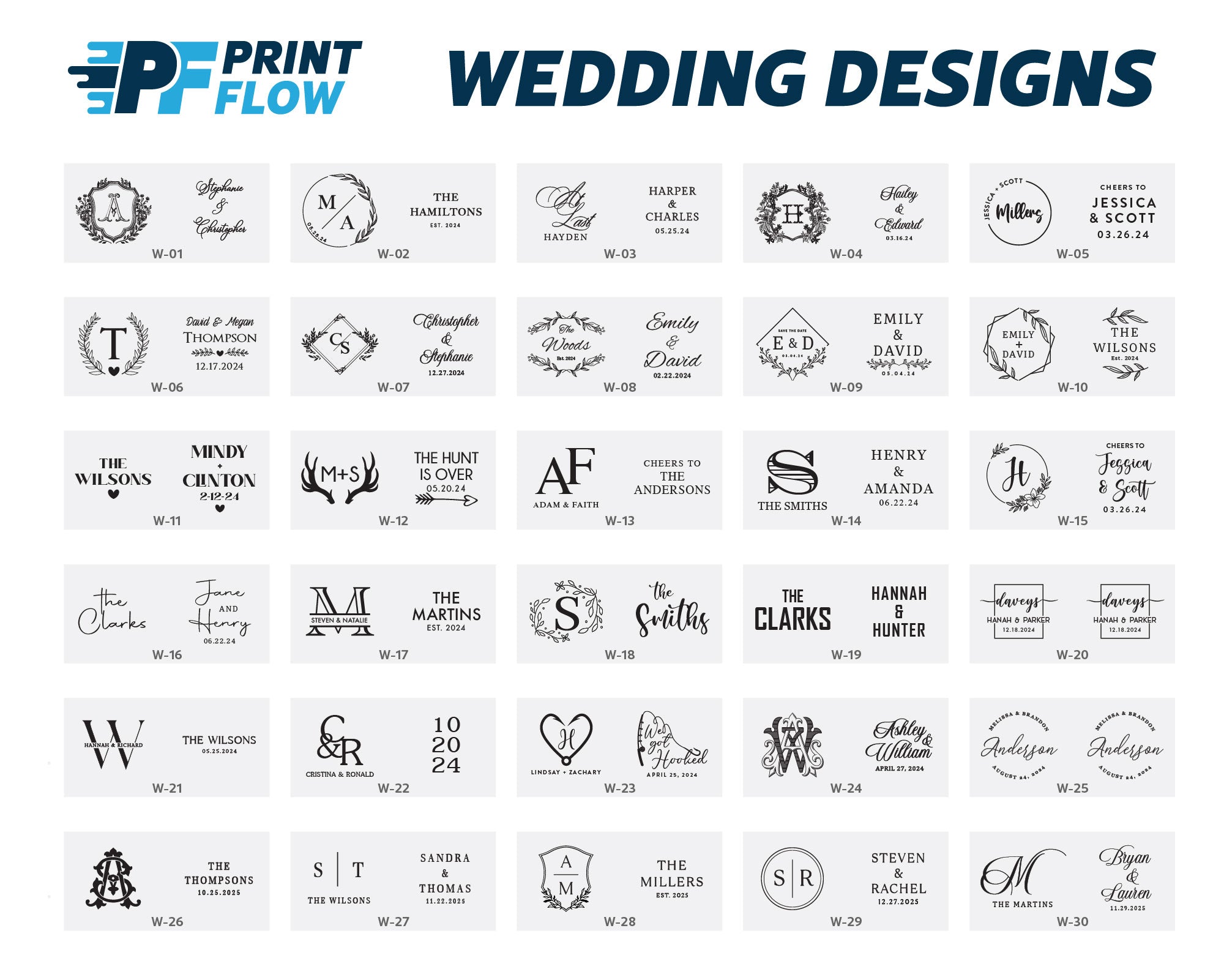 Personalized Wedding Stadium Cups (Select Design)