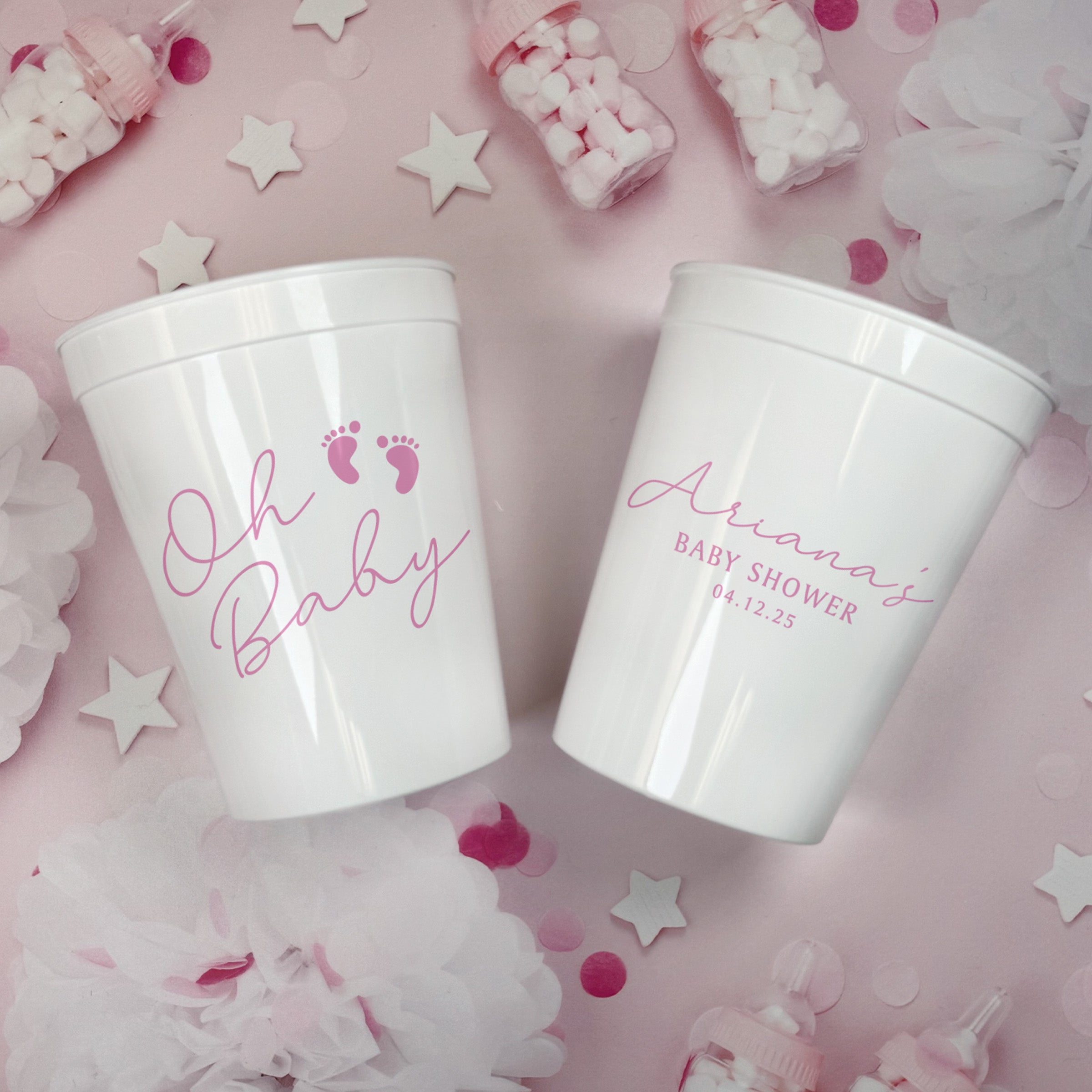 Baby Shower Oh Baby - Stadium Cups