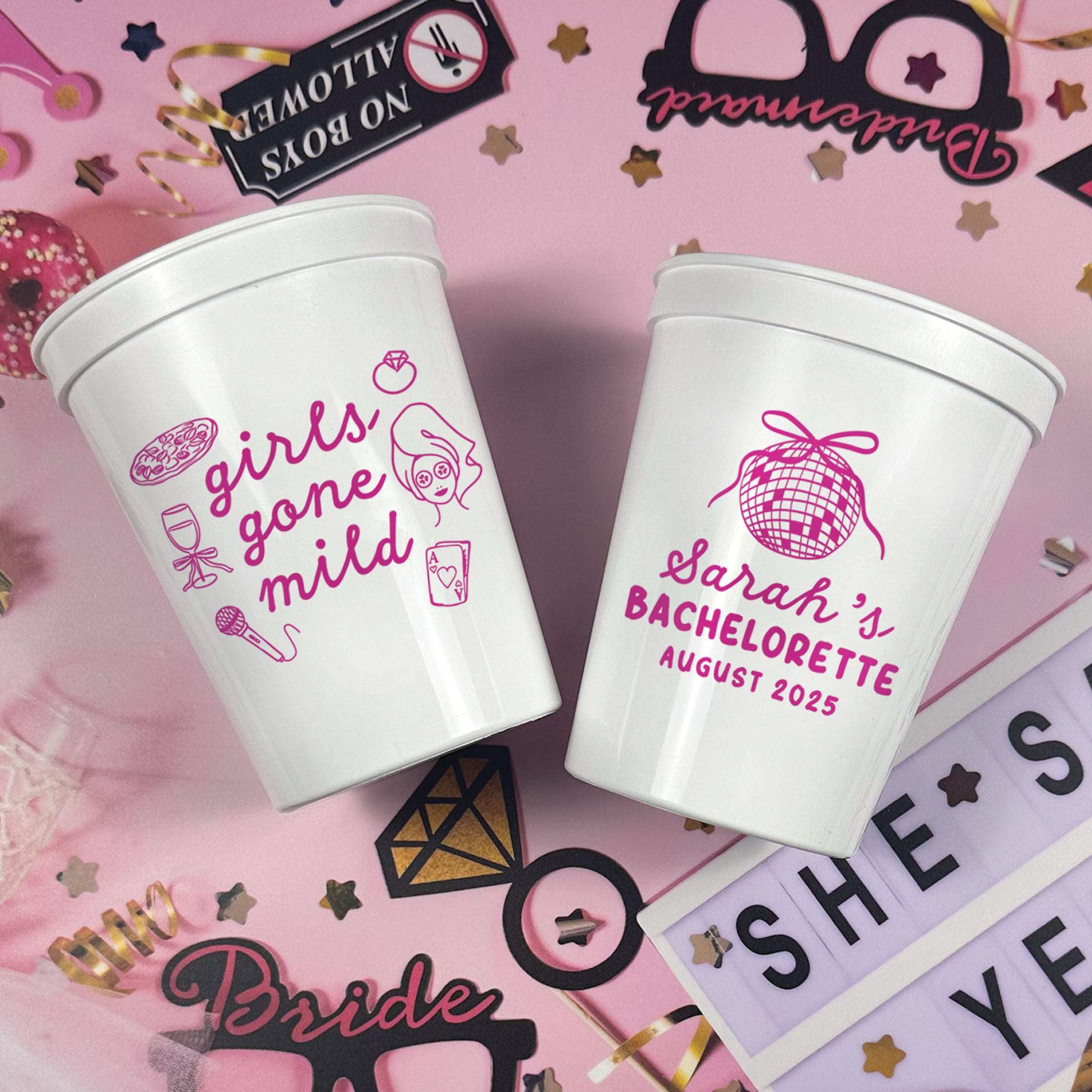 Bachelorette Girls Gone Mild - Stadium Cups