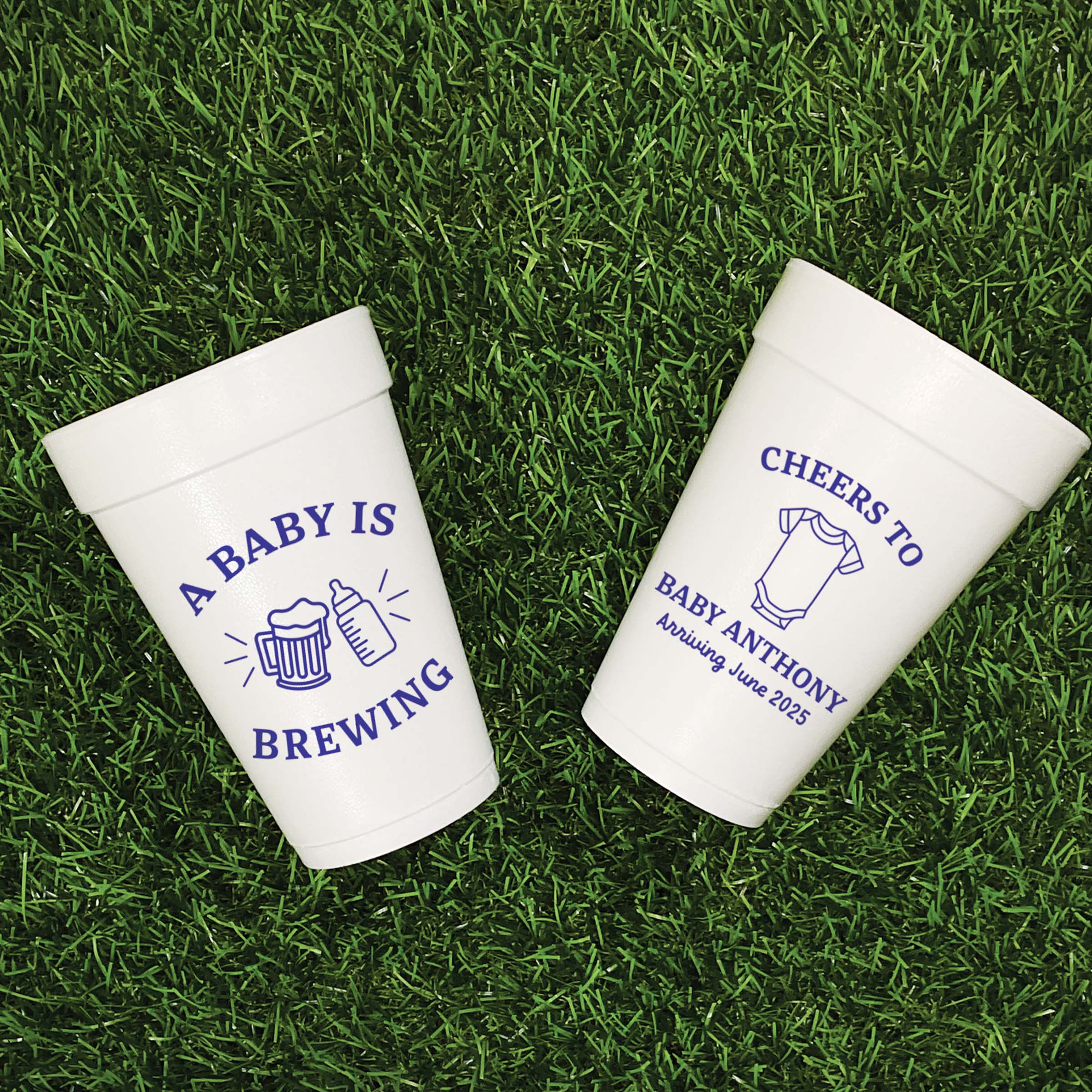 Baby Shower Baby Is Brewing - Foam Cups