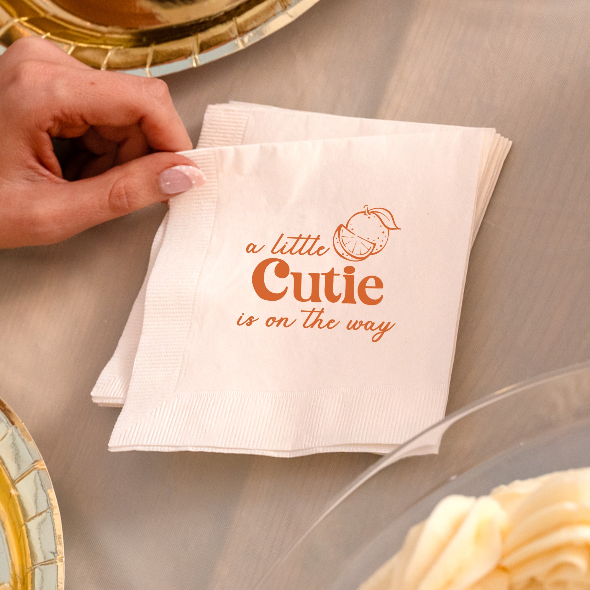 Baby Shower Cutie - Napkins