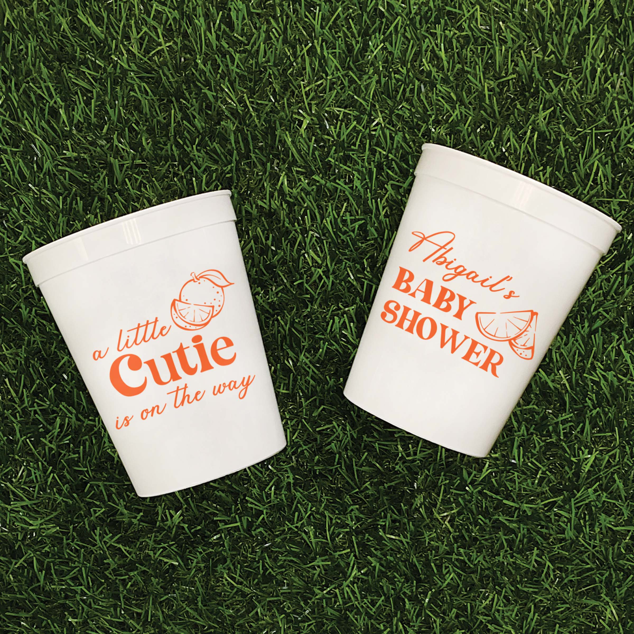 Baby Shower Cutie - Stadium Cups