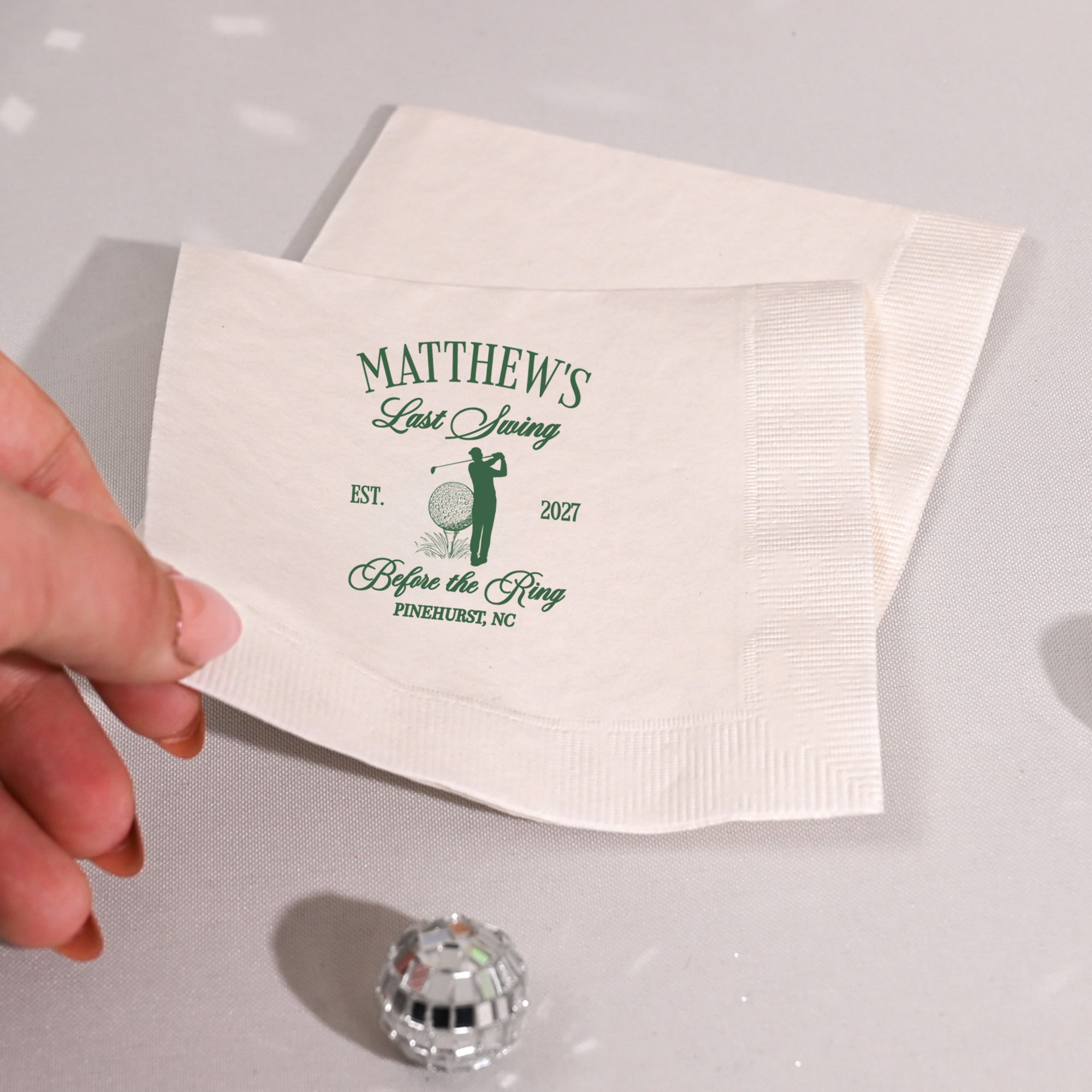 Bachelor Party Golf - Napkins