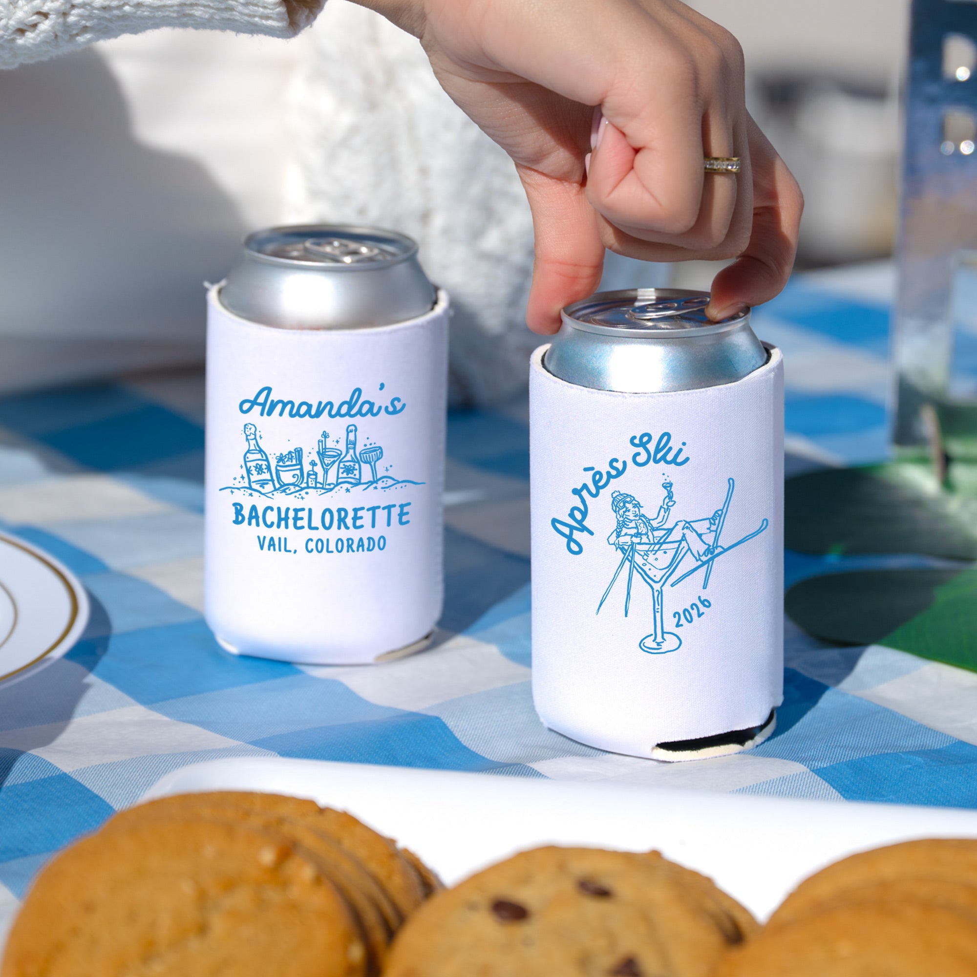 Bachelorette Aprés Ski - Can Coolers