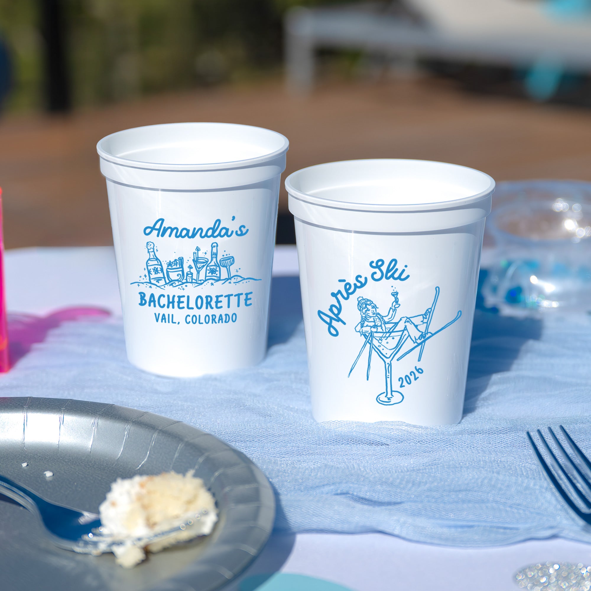 Bachelorette Aprés Ski - Stadium Cups