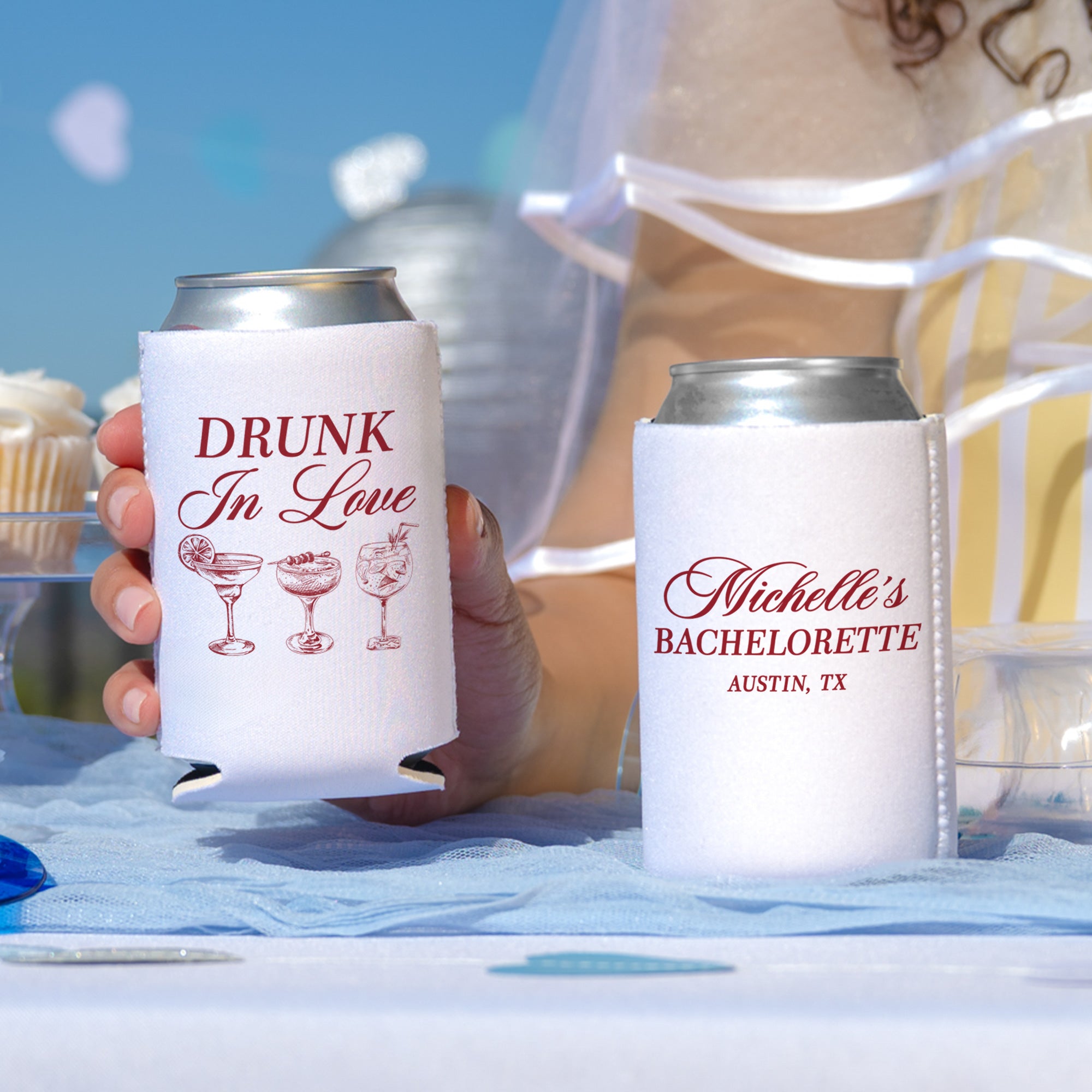 Bachelorette Drunk In Love - Can Coolers