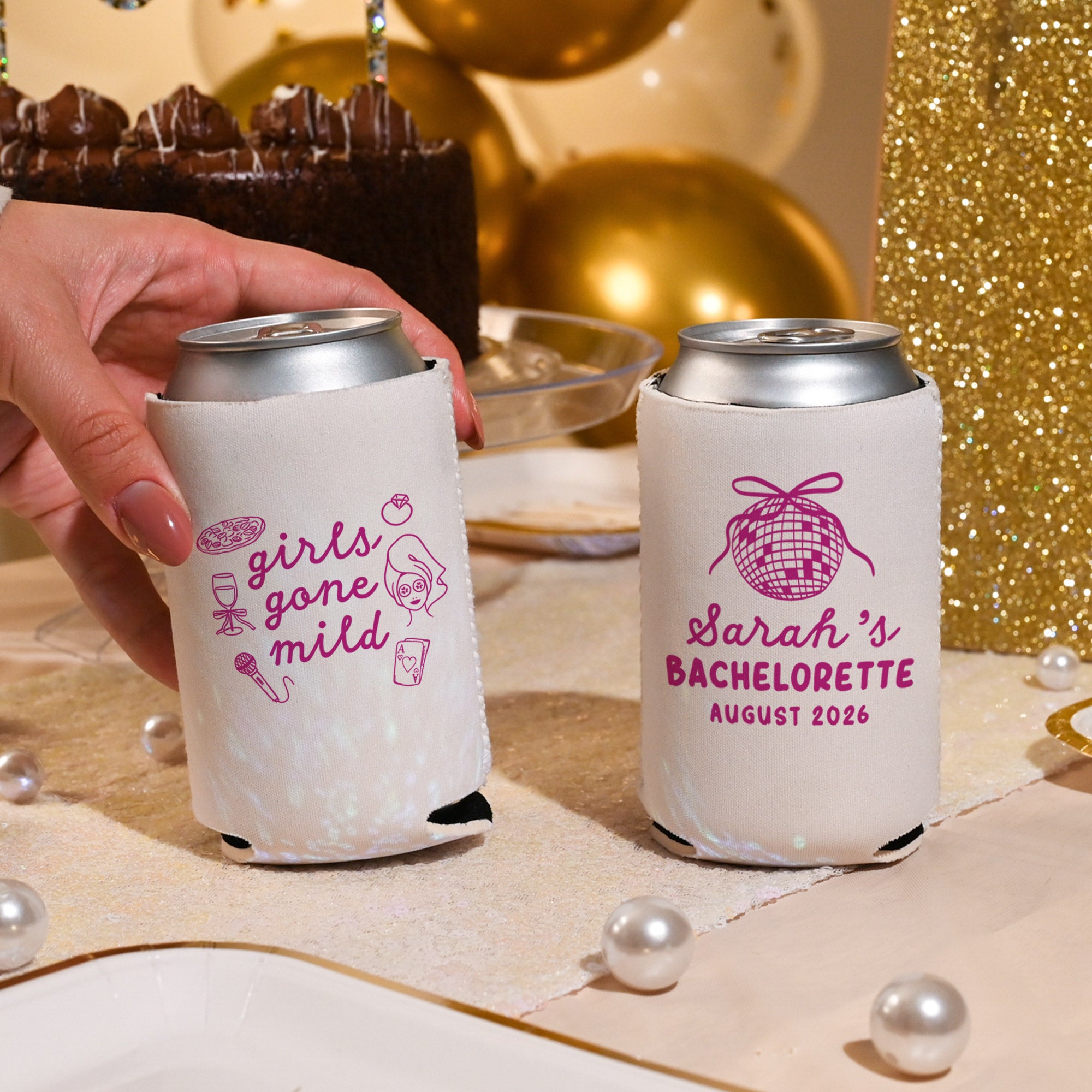 Bachelorette Girls Gone Mild - Can Coolers