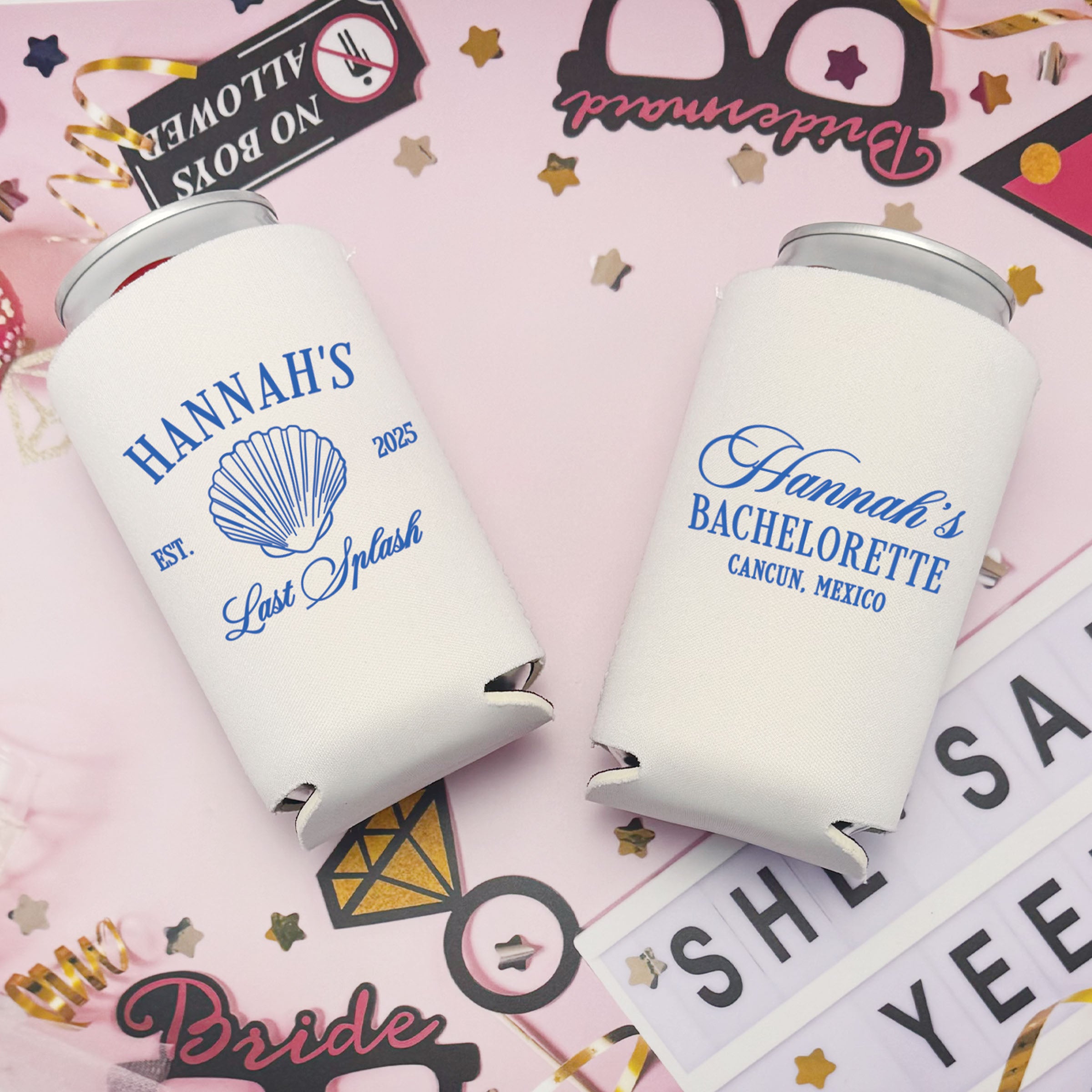 Bachelorette Last Splash - Can Coolers