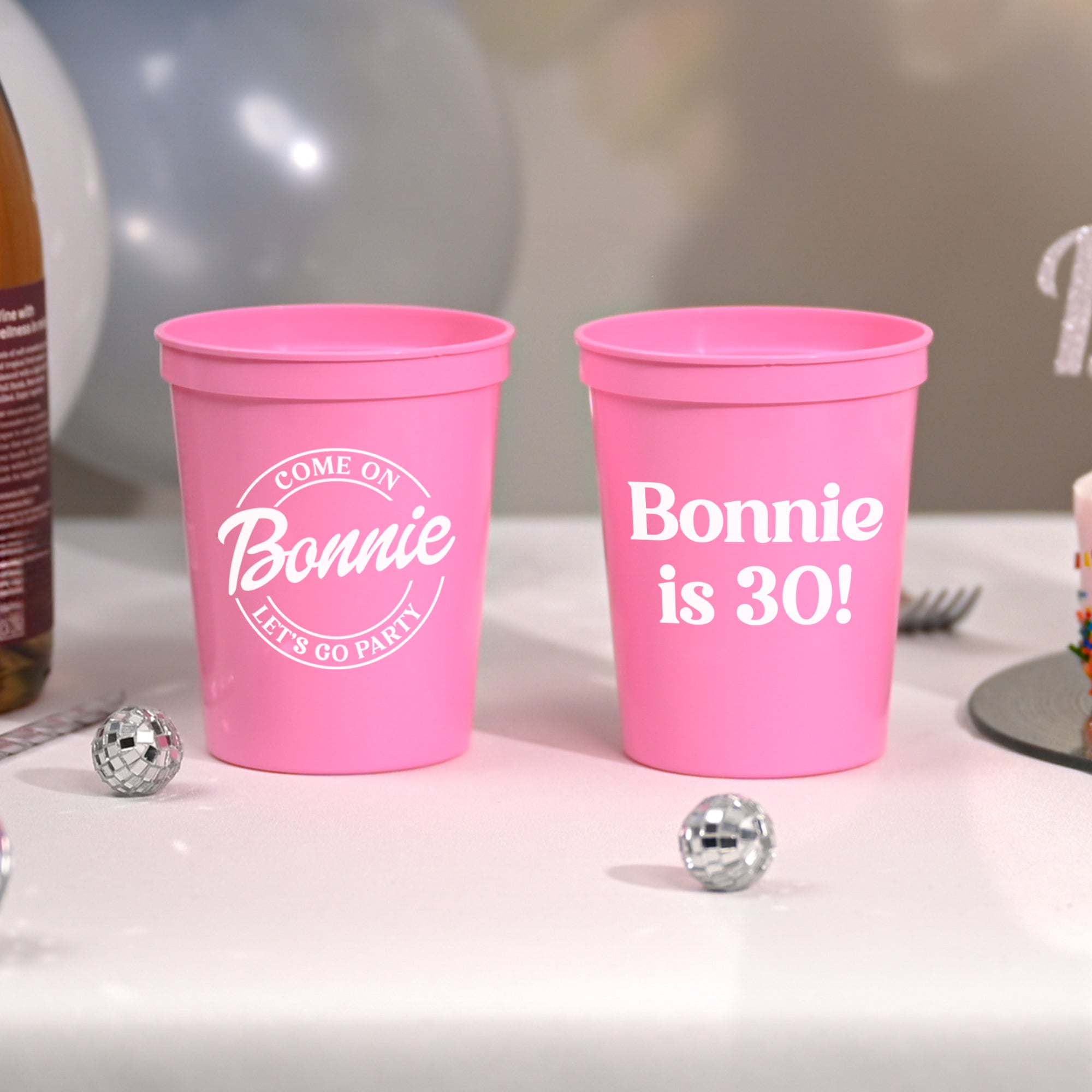 Birthday Let's Go Party - Stadium Cups
