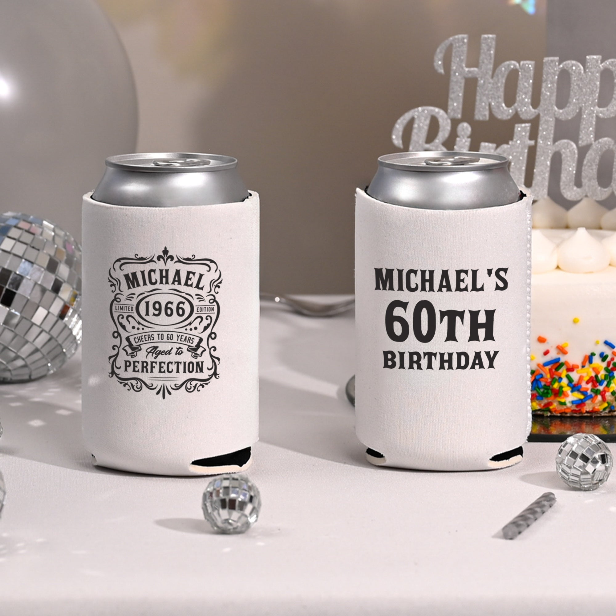 Birthday Aged To Perfection - Can Coolers