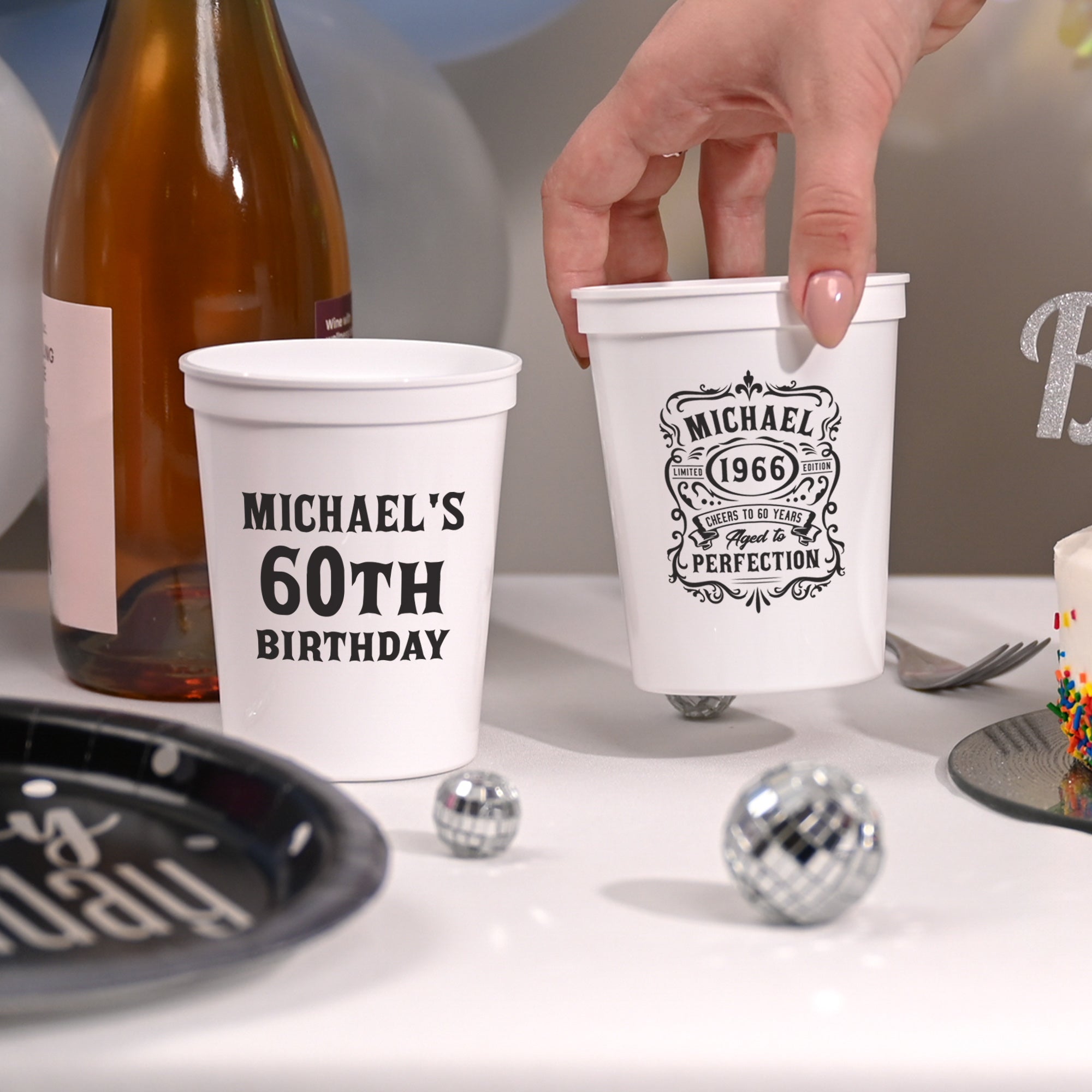 Birthday Aged To Perfection - Stadium Cups