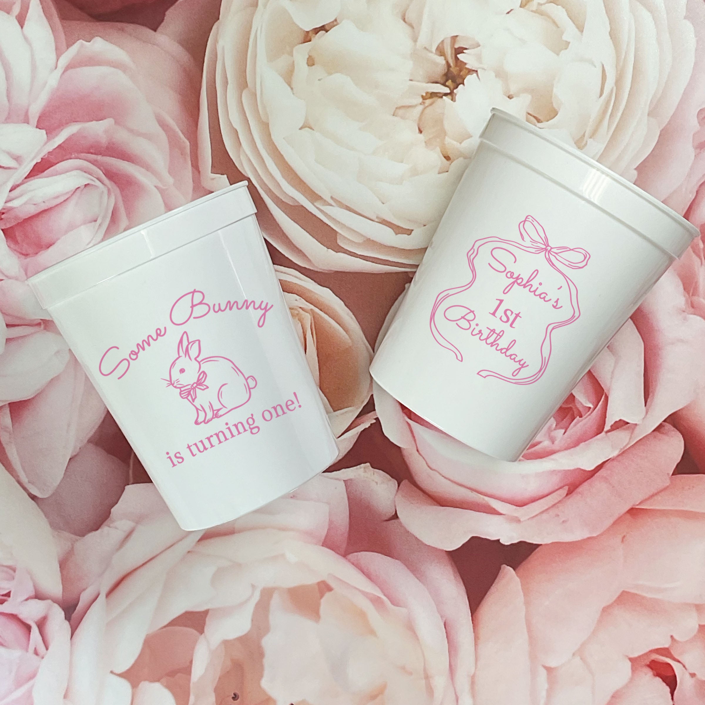 Birthday Bunny - Stadium Cups
