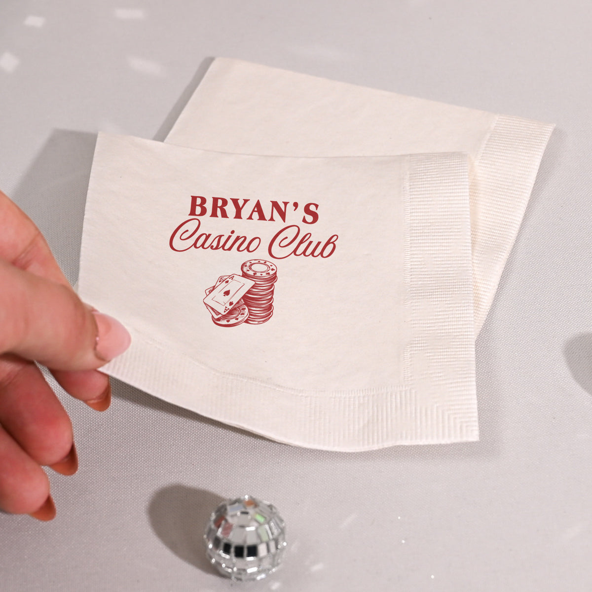 Birthday Casino Club - Napkins
