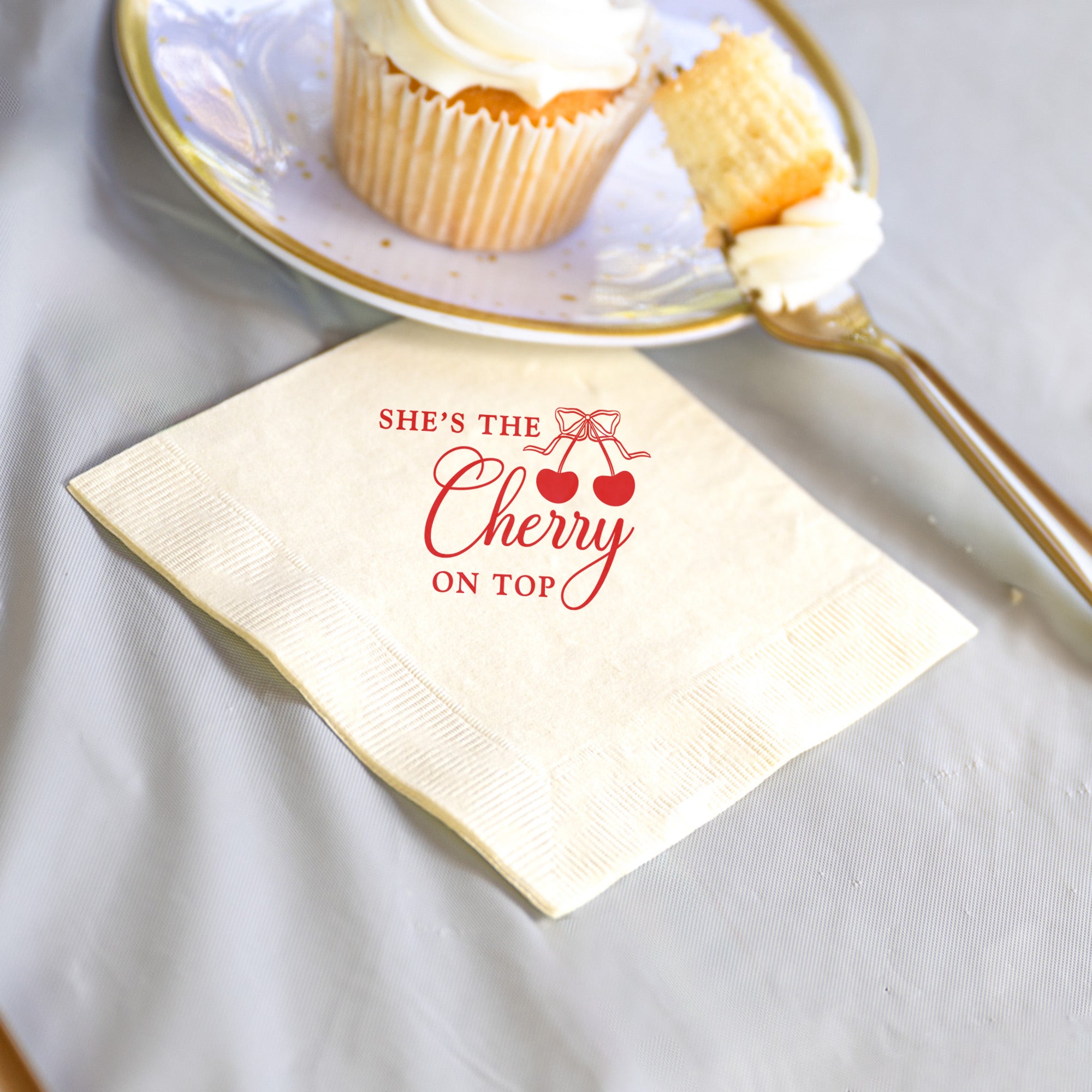 Birthday Cherry On Top - Napkins