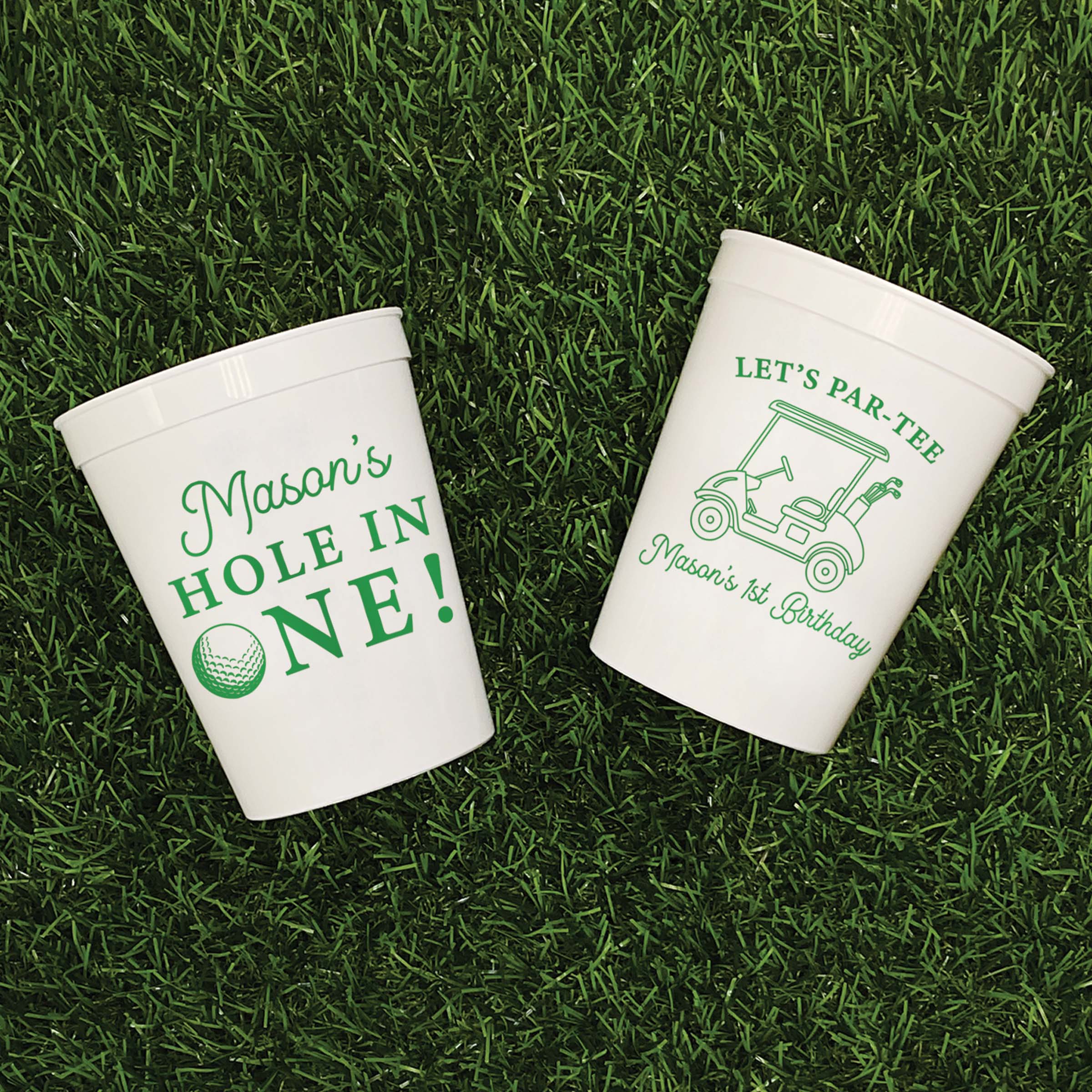 Birthday Hole In One - Stadium Cups