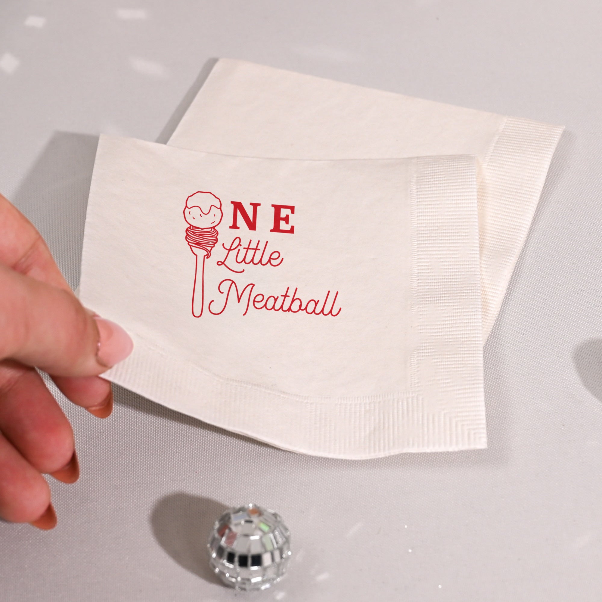 Birthday Little Meatball - Napkins