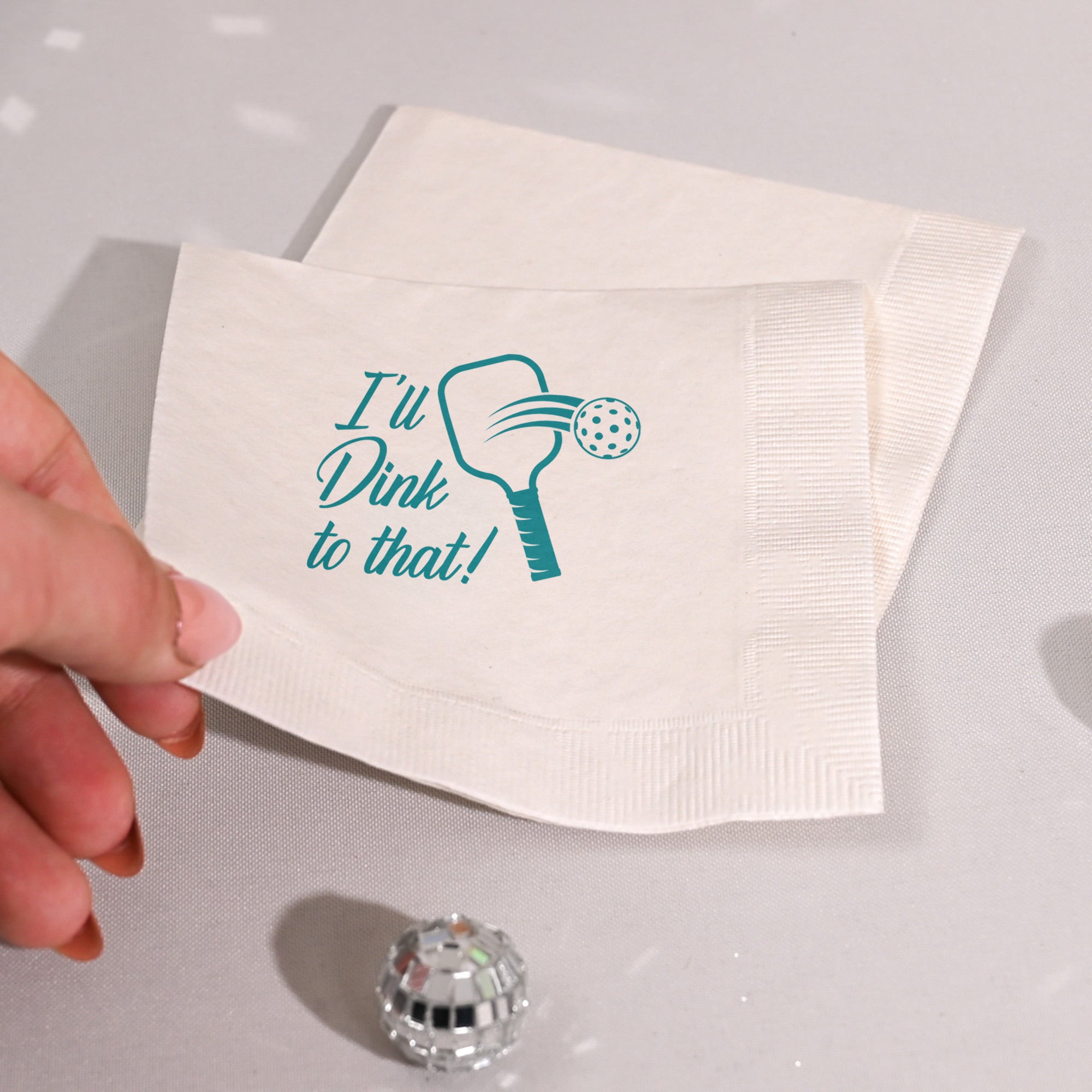 Birthday Pickleball Dink To That - Napkins