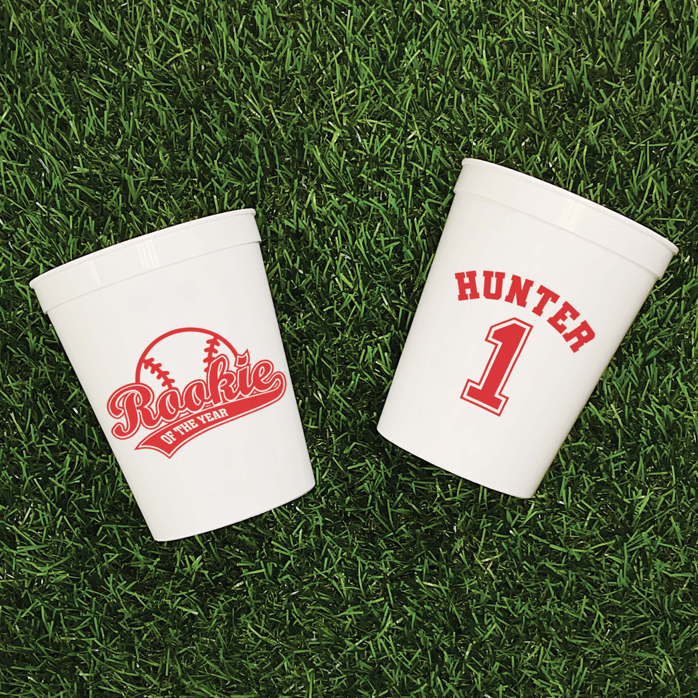 Birthday Rookie Of The Year - Stadium Cups