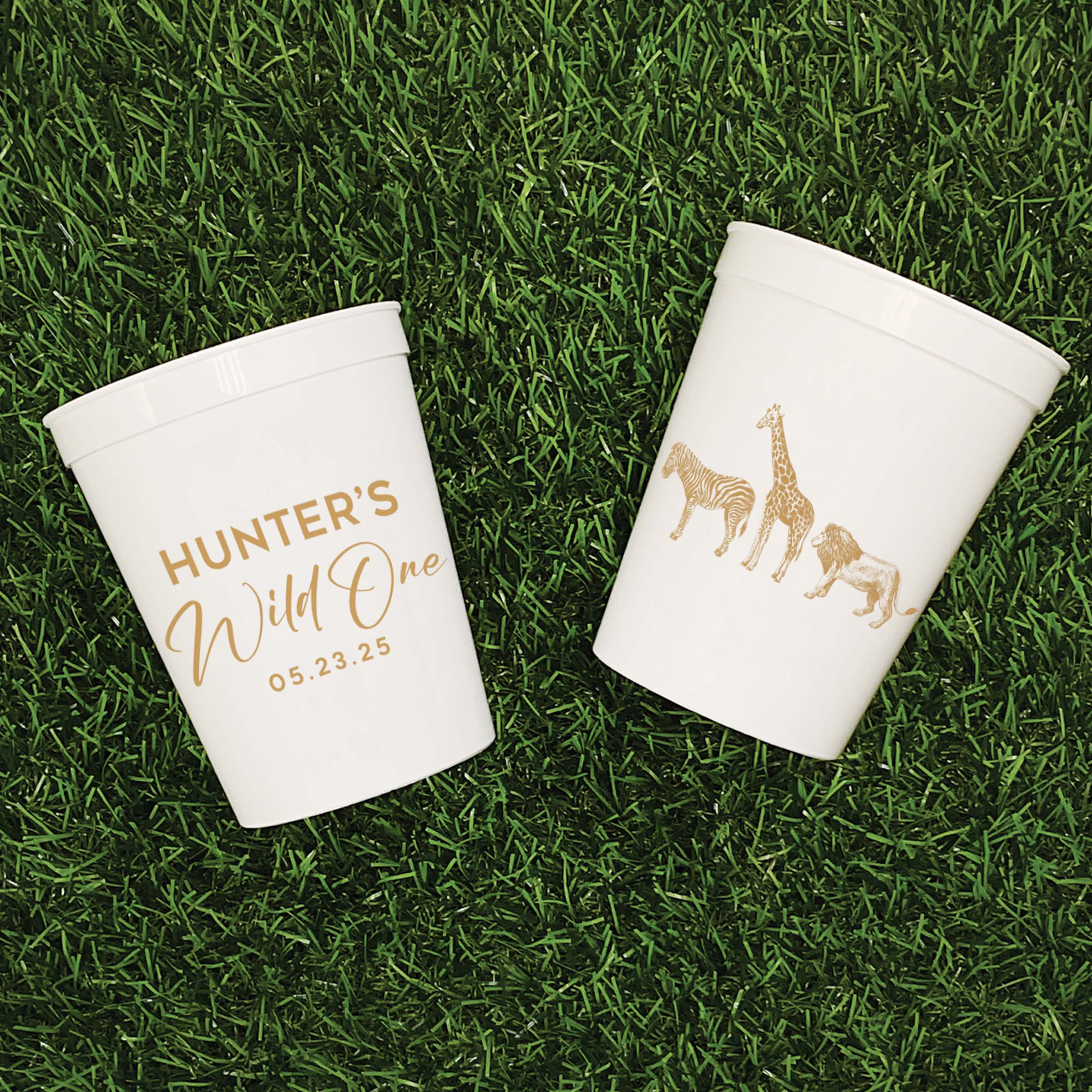Birthday Wild One - Stadium Cups