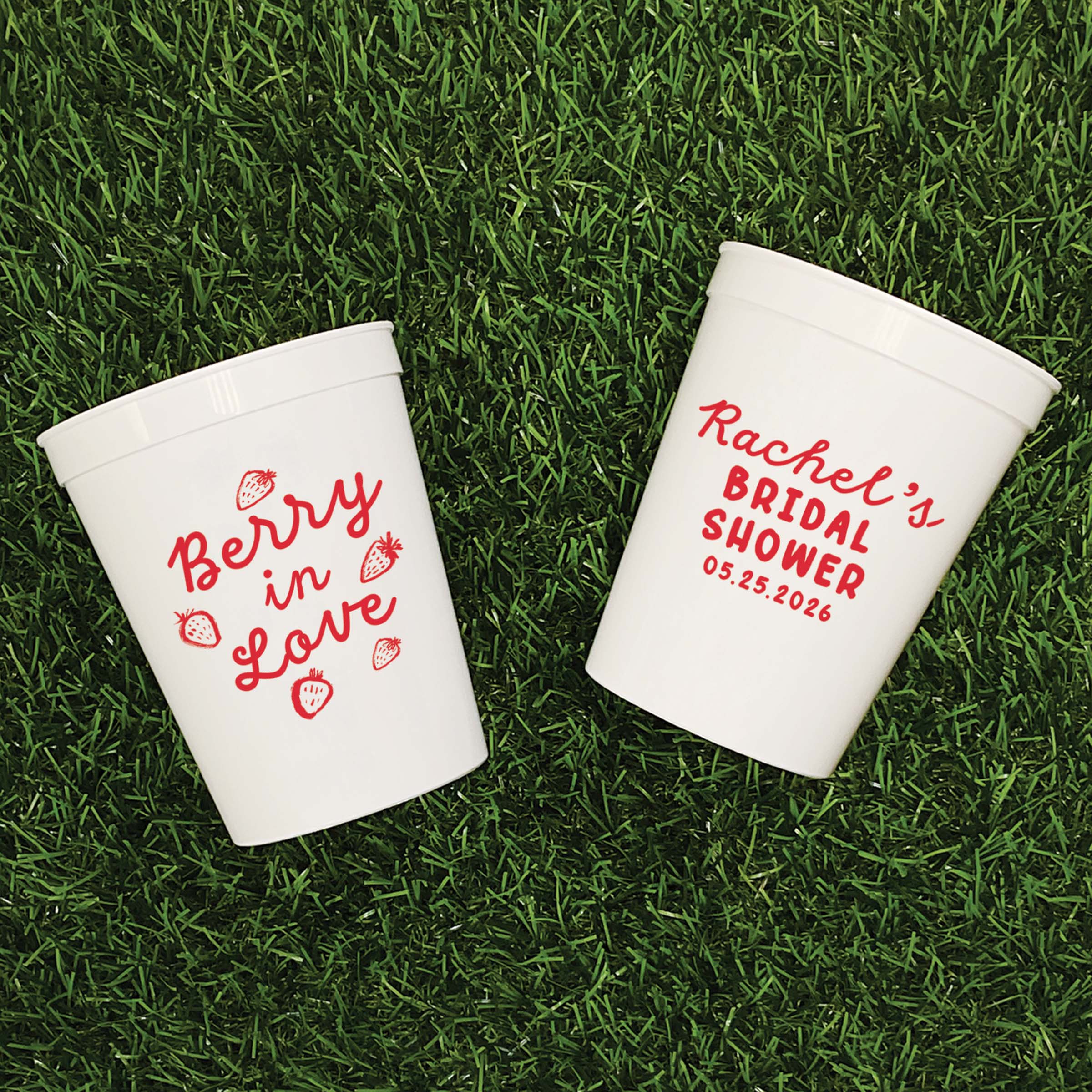 Bridal Shower Berry In Love - Stadium Cups