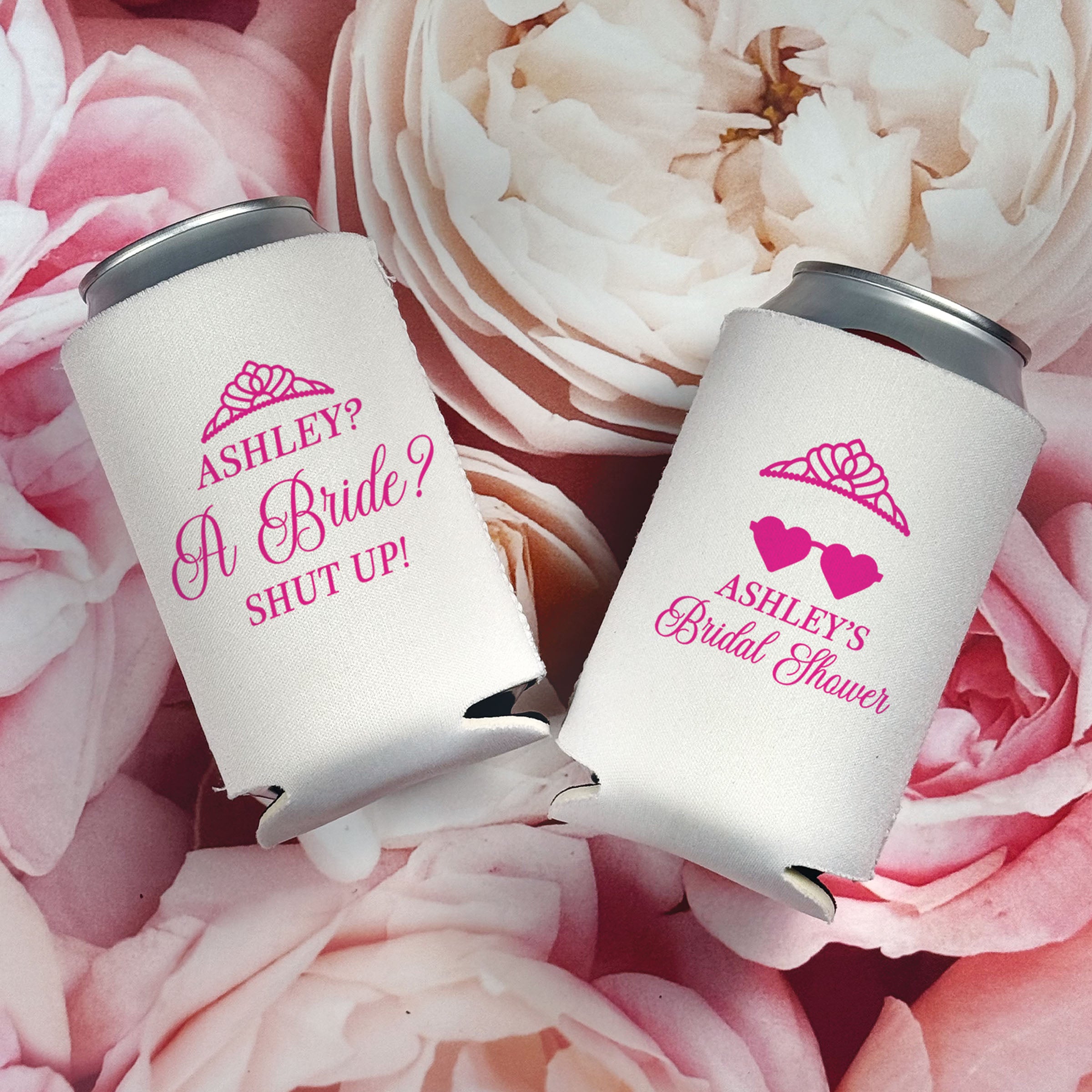 Bridal Shower Princess - Can Coolers