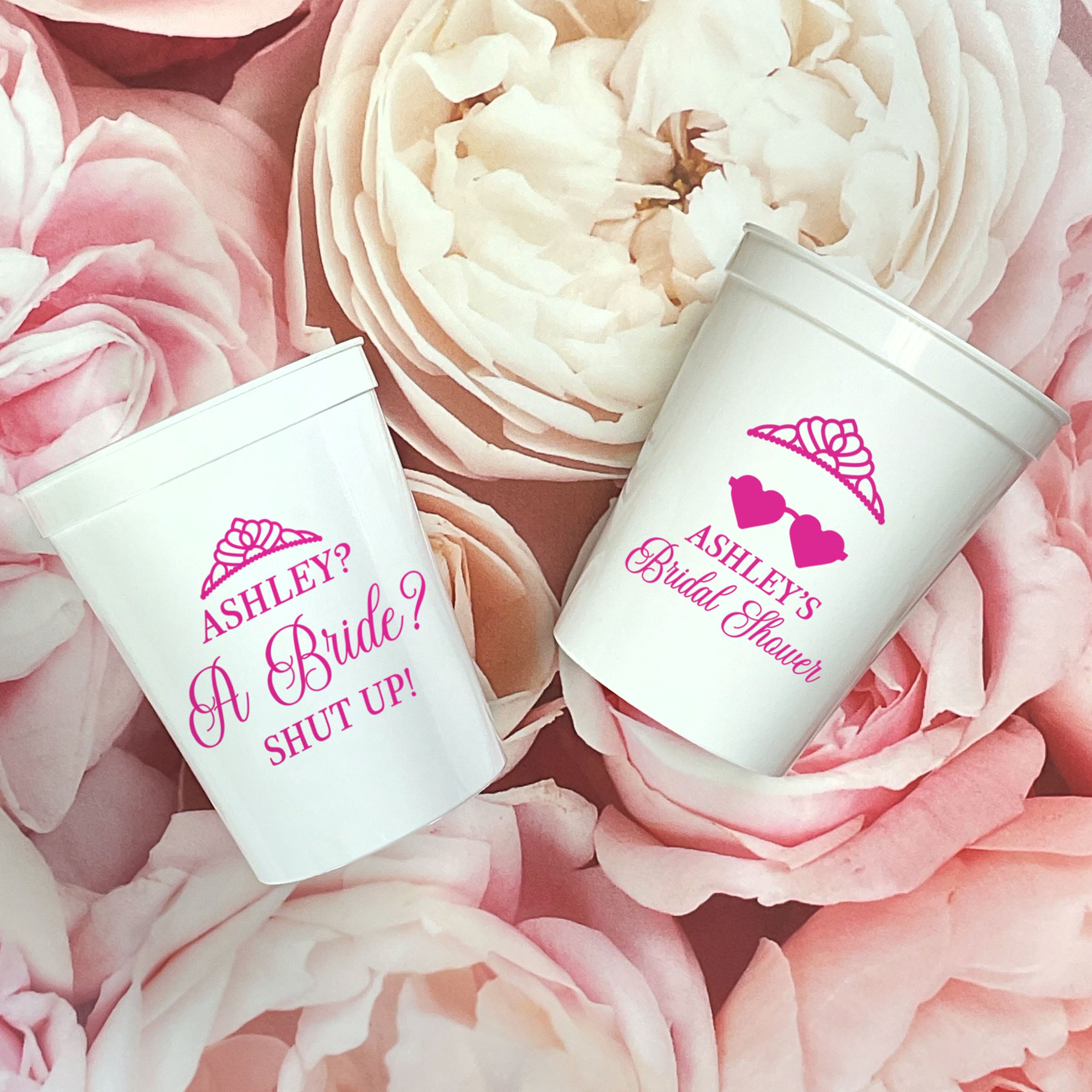 Bridal Shower Princess - Stadium Cups