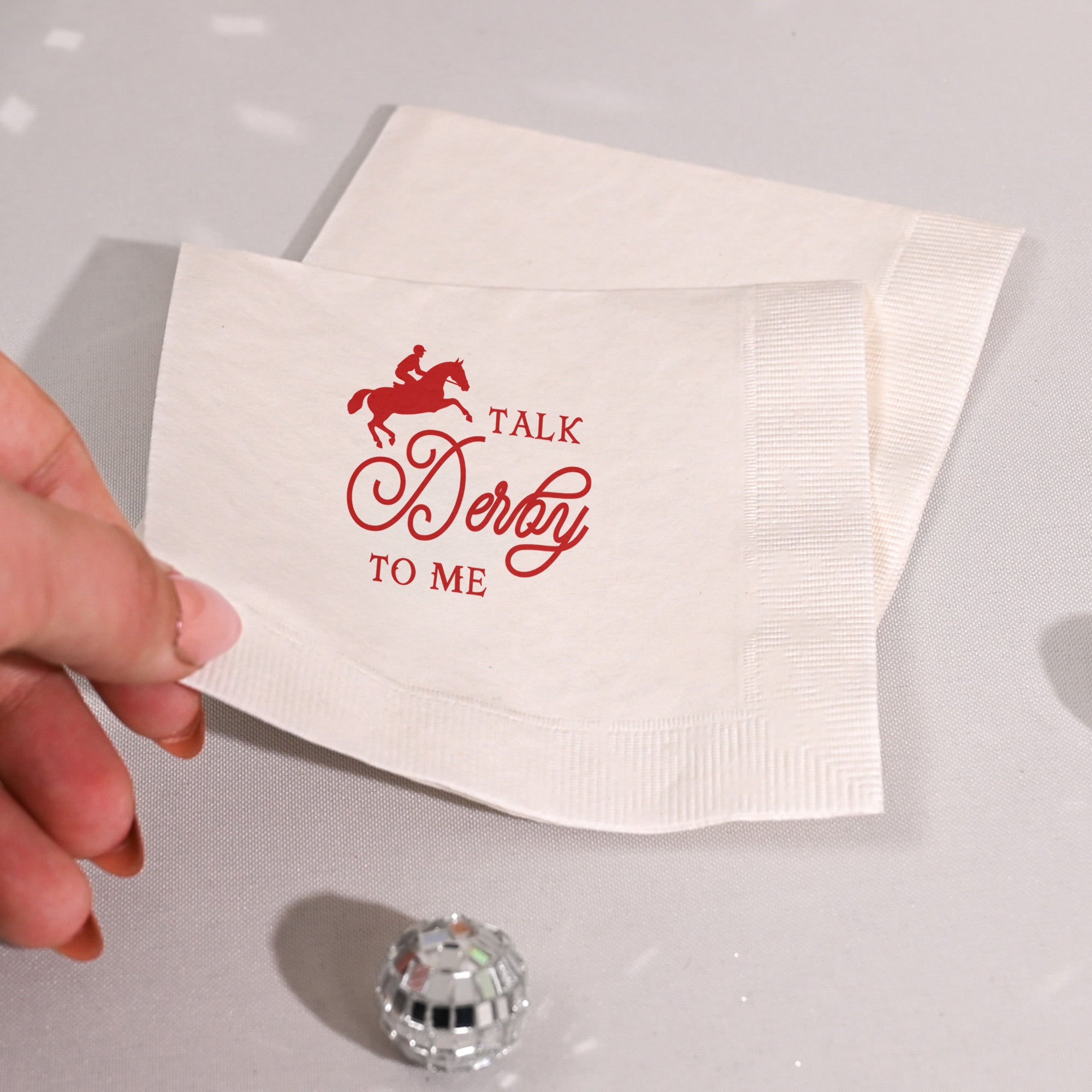 Talk Derby To Me - Napkins
