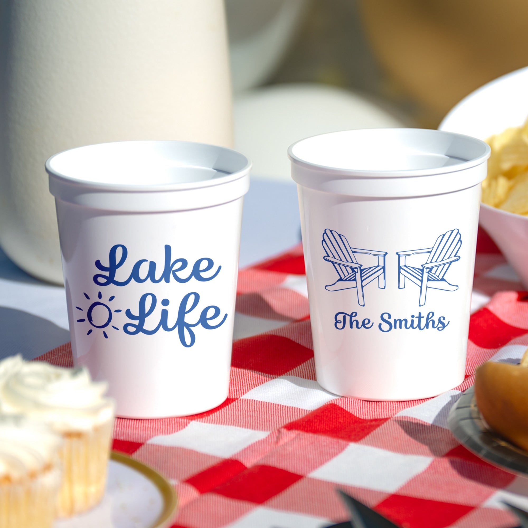 Family Lake Life - Stadium Cups