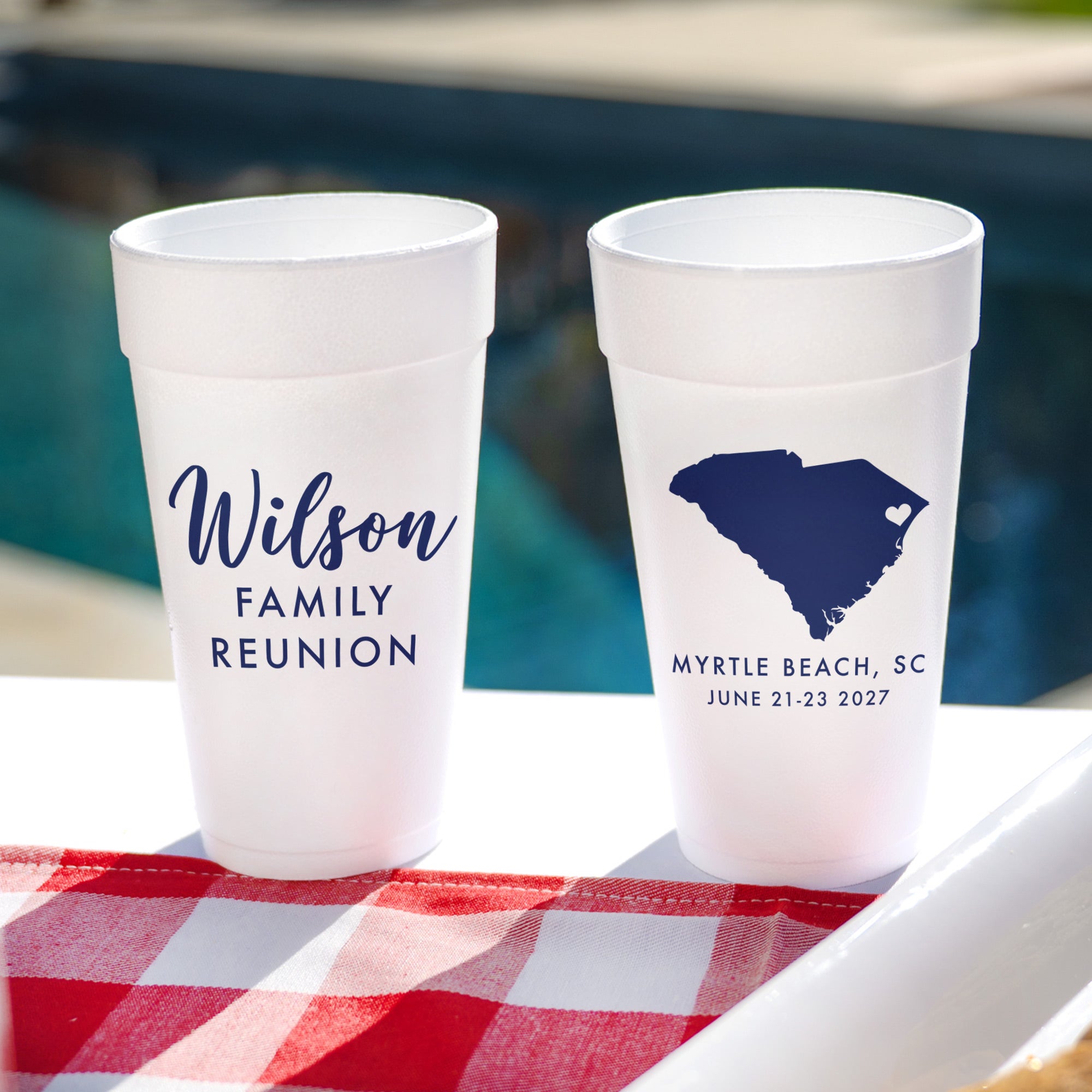 Family Reunion - Foam Cups