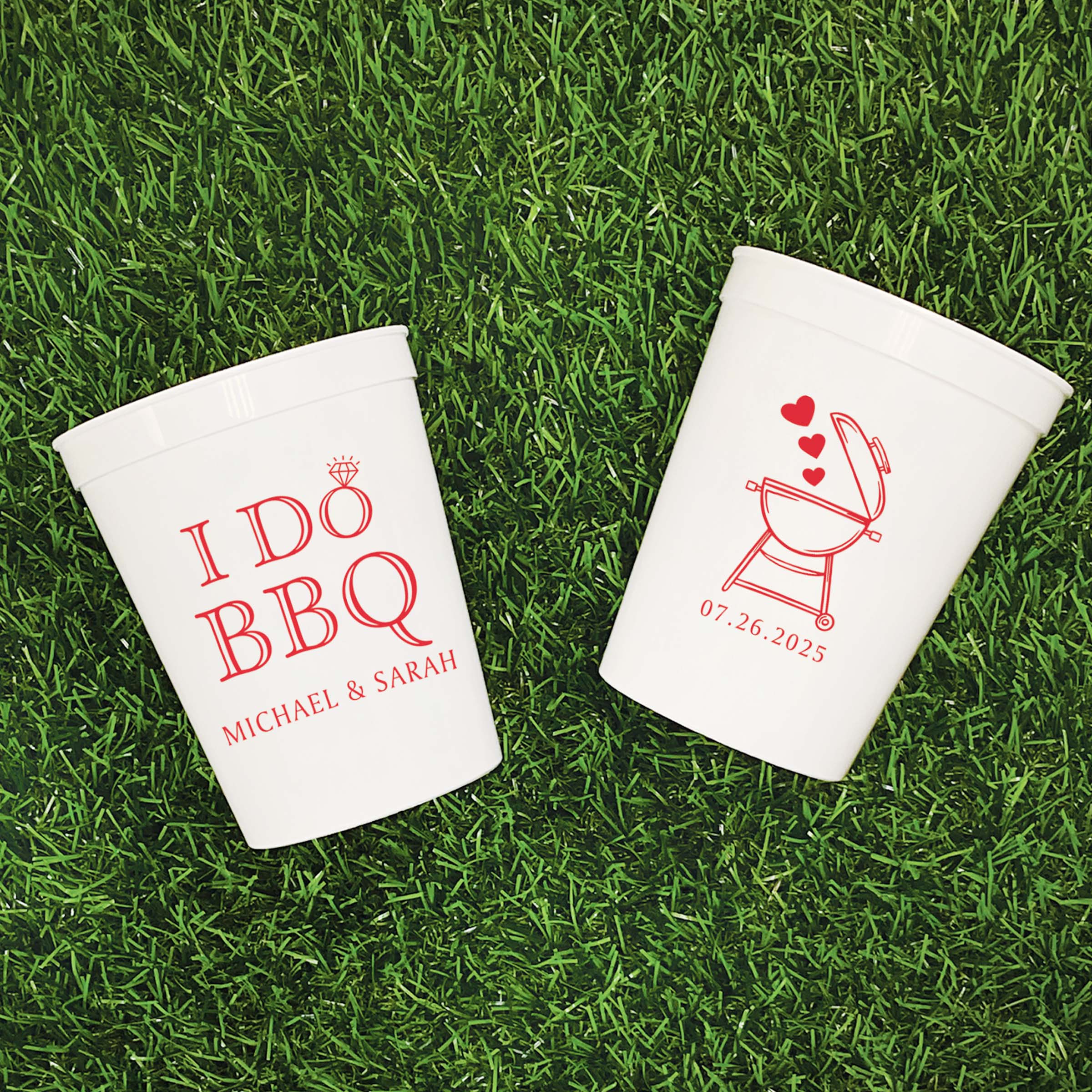 I Do BBQ - Stadium Cups
